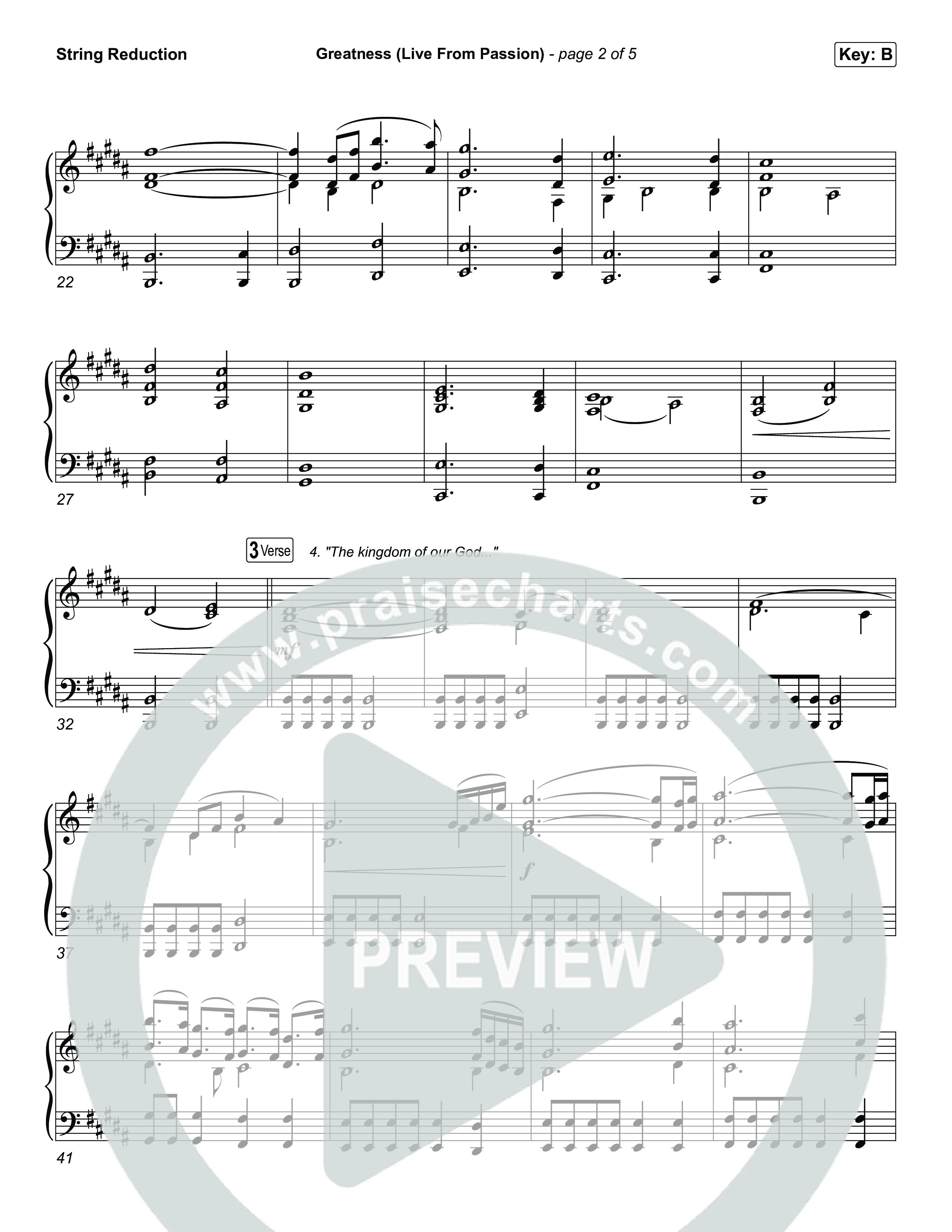 Greatness (Live From Passion 2026) String Reduction (Passion / Brooke Ligertwood)