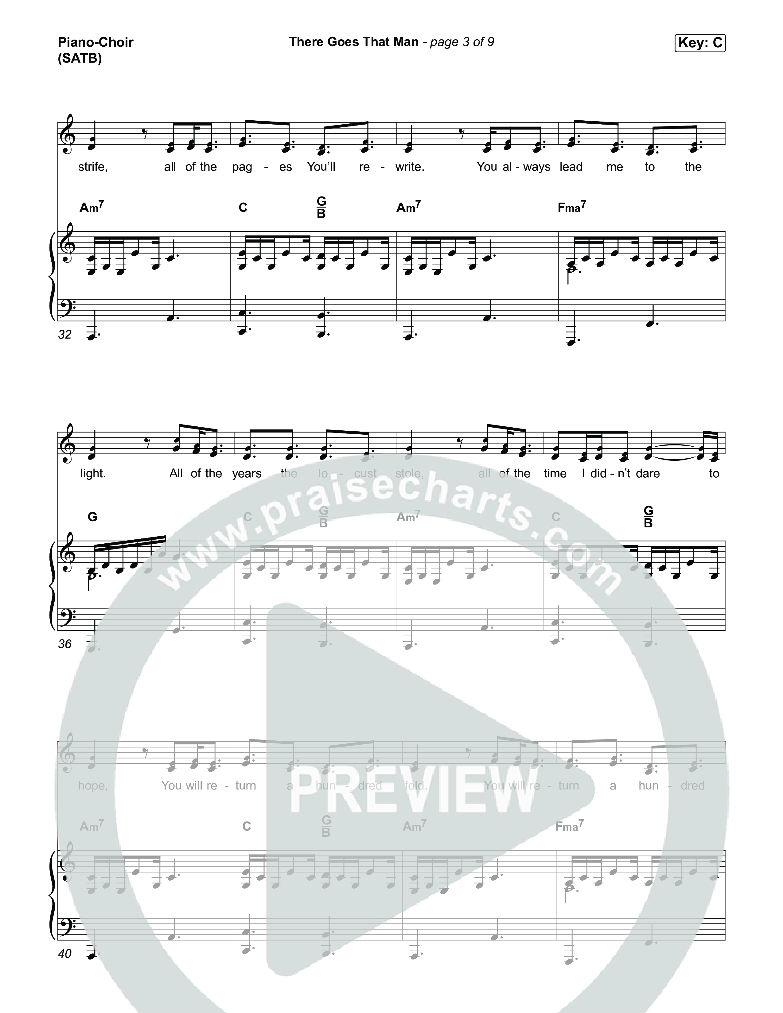 There Goes That Man Piano/Vocal Pack (Abbie Gamboa)