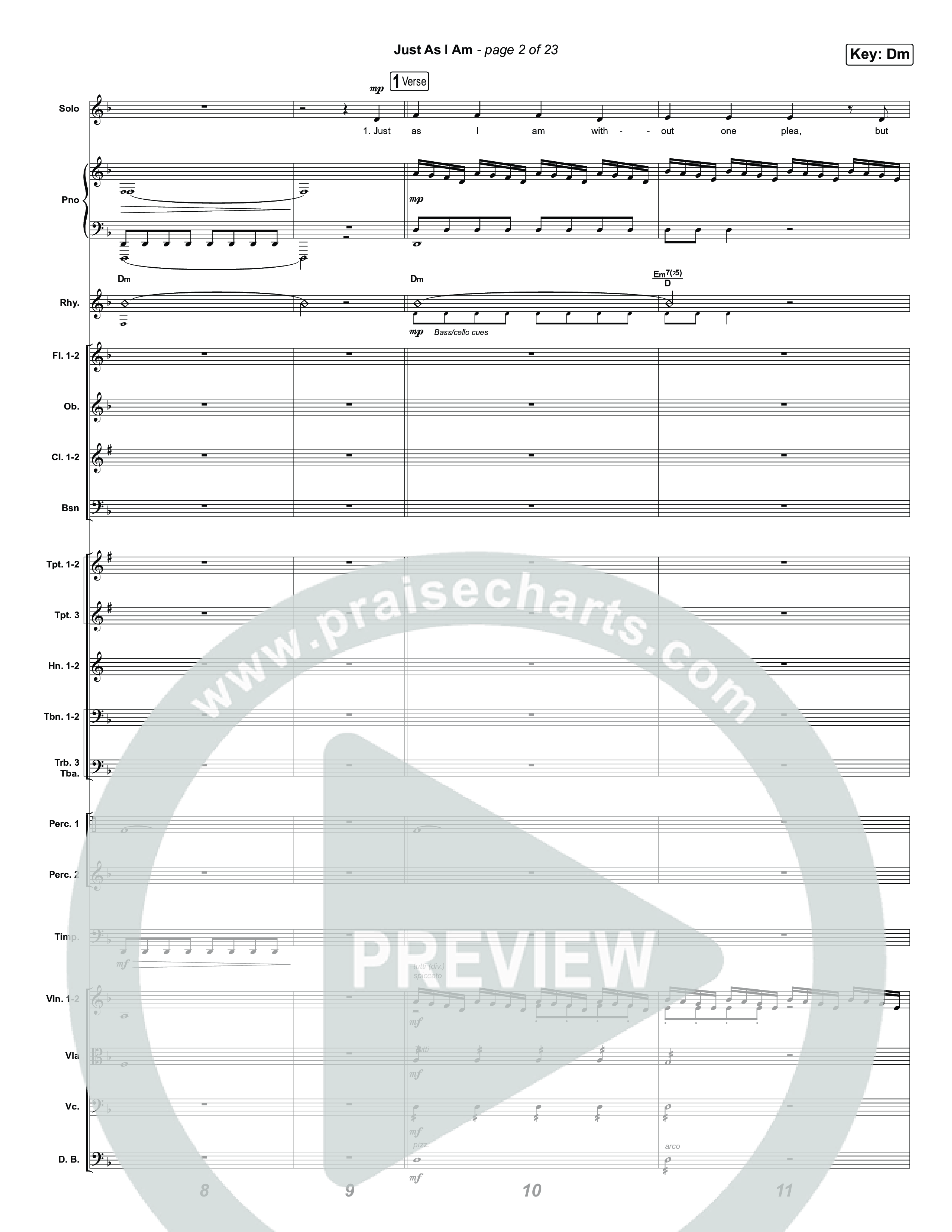 Just As I Am Orchestration (Tommee Profitt / Jon Reddick)