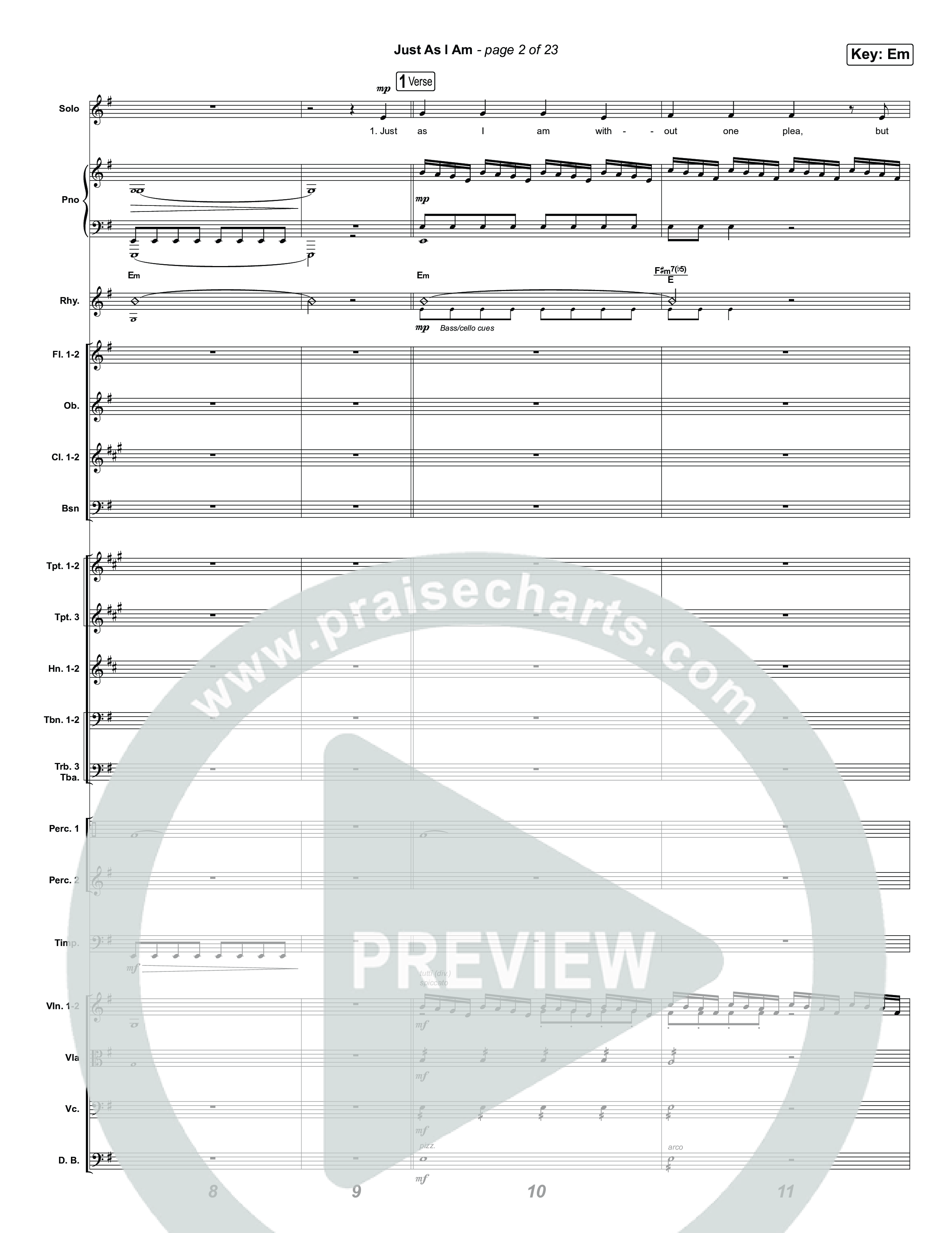 Just As I Am Orchestration (Tommee Profitt / Jon Reddick)