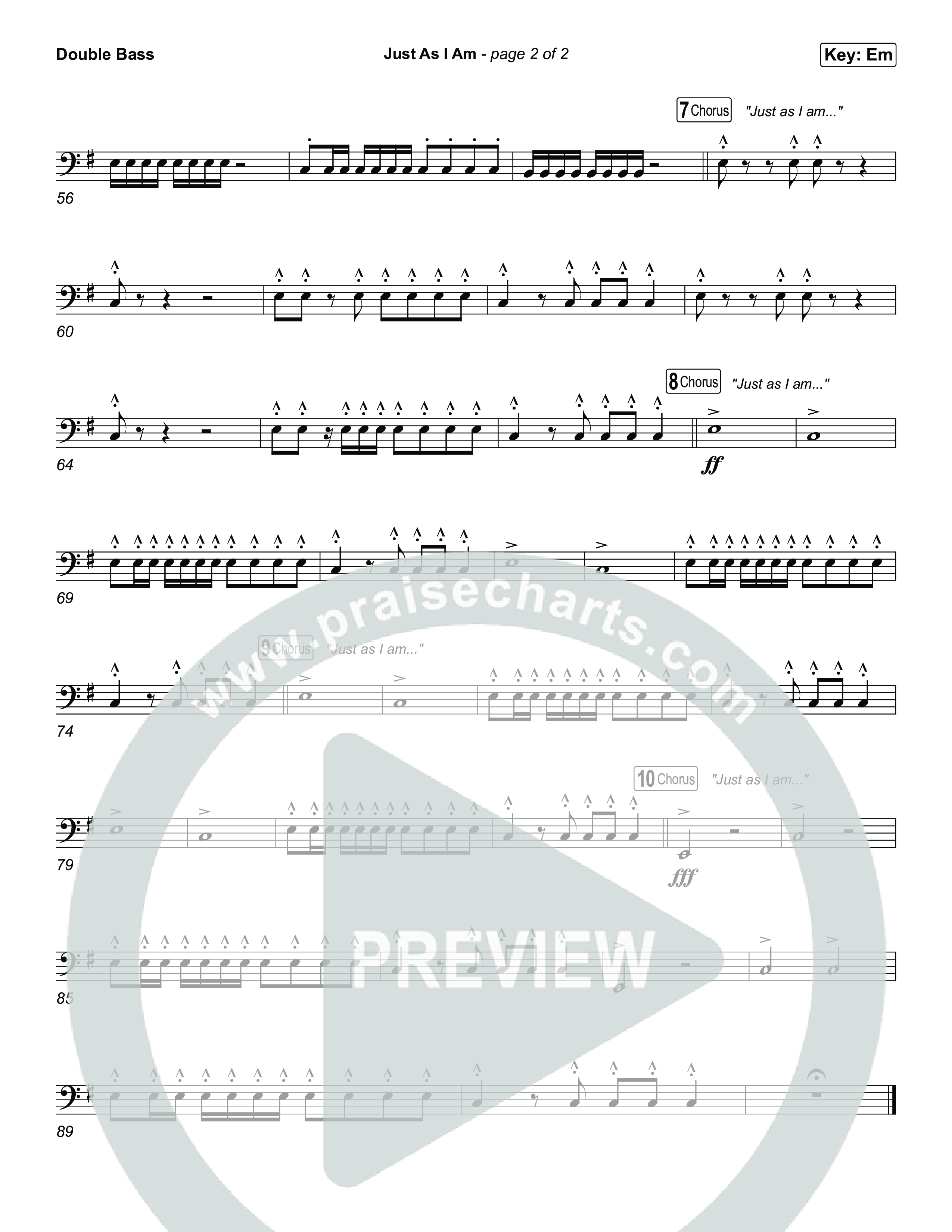 Just As I Am String Bass (Tommee Profitt / Jon Reddick)