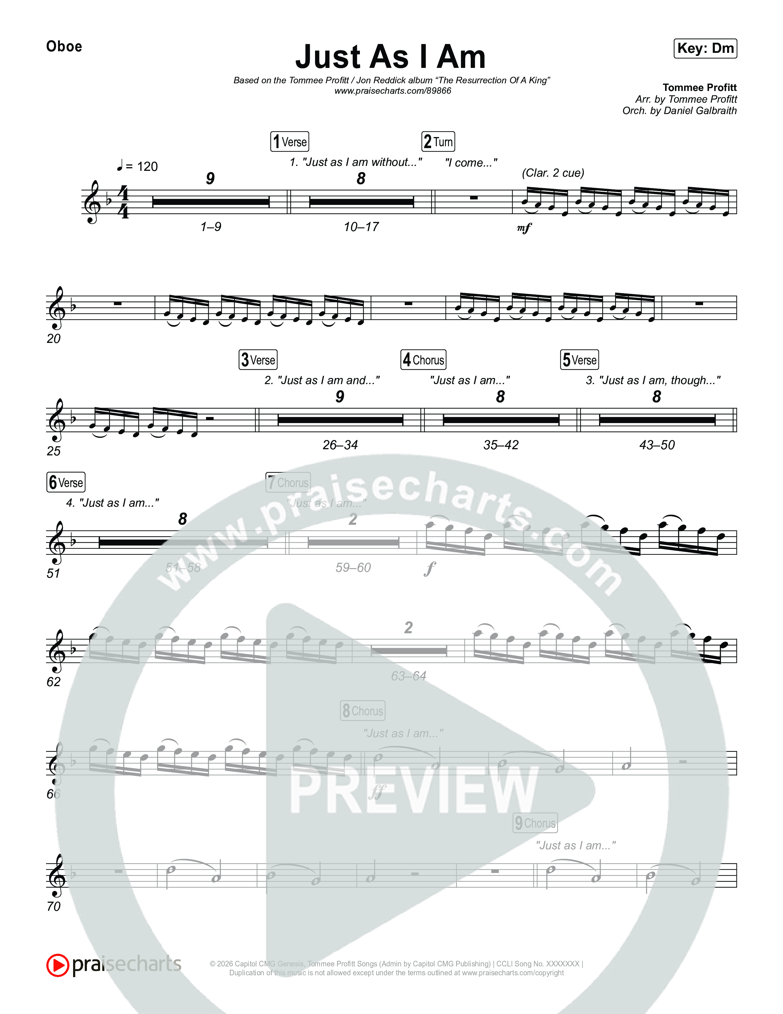 Just As I Am Wind Pack (Tommee Profitt / Jon Reddick)