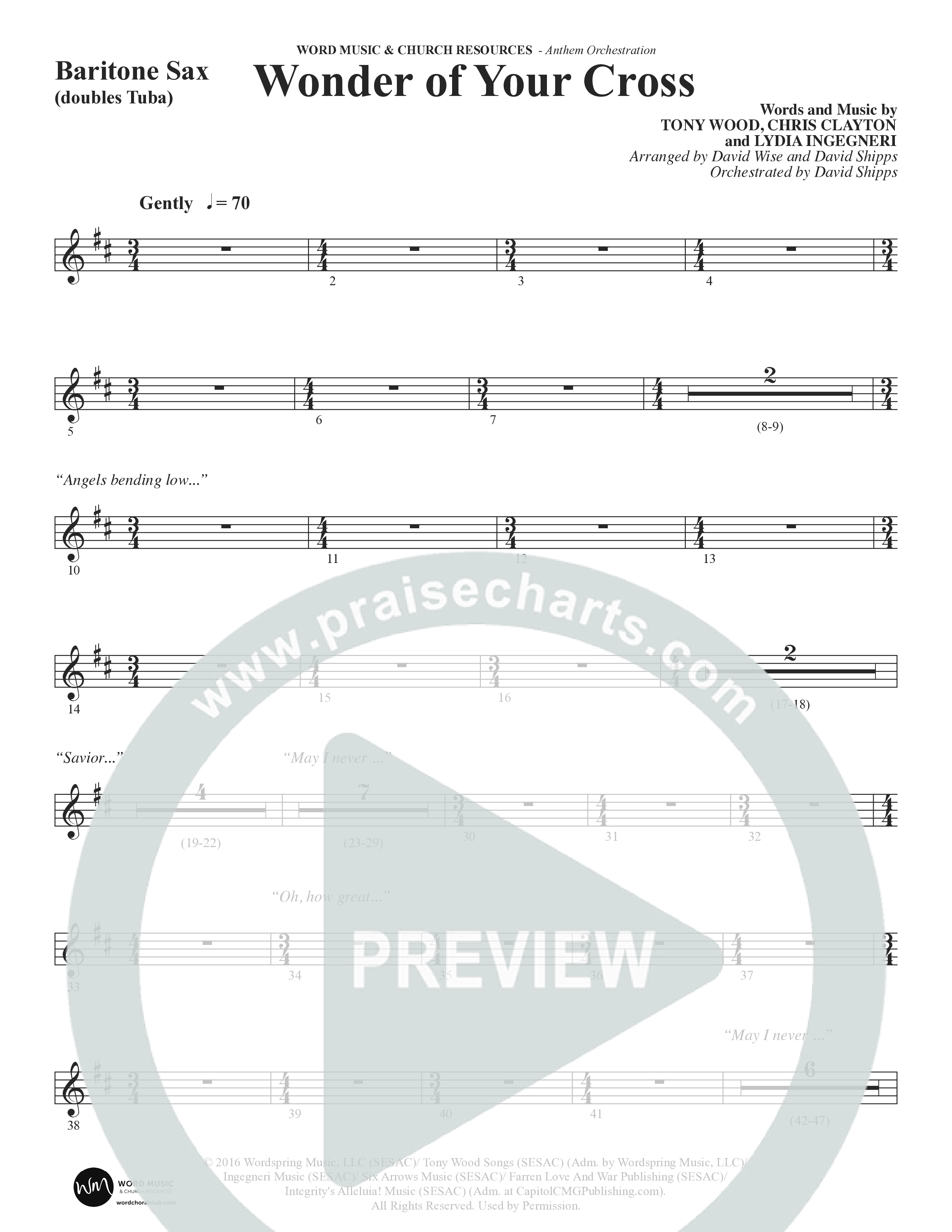 From The Day (Choral Anthem SATB) Bari Sax (Word Music Choral / Orch. Daniel Semsen)