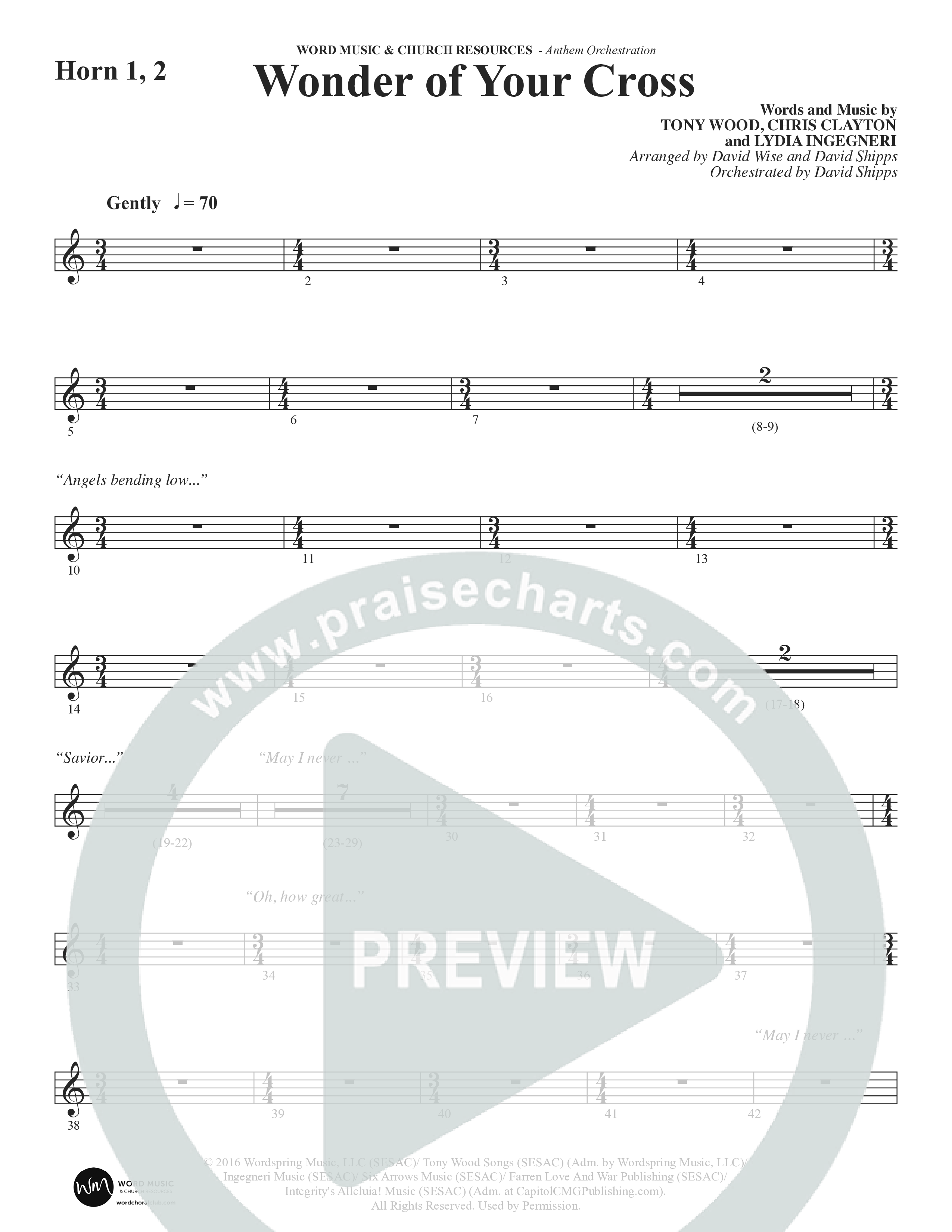 From The Day (Choral Anthem SATB) French Horn (Word Music Choral / Orch. Daniel Semsen)