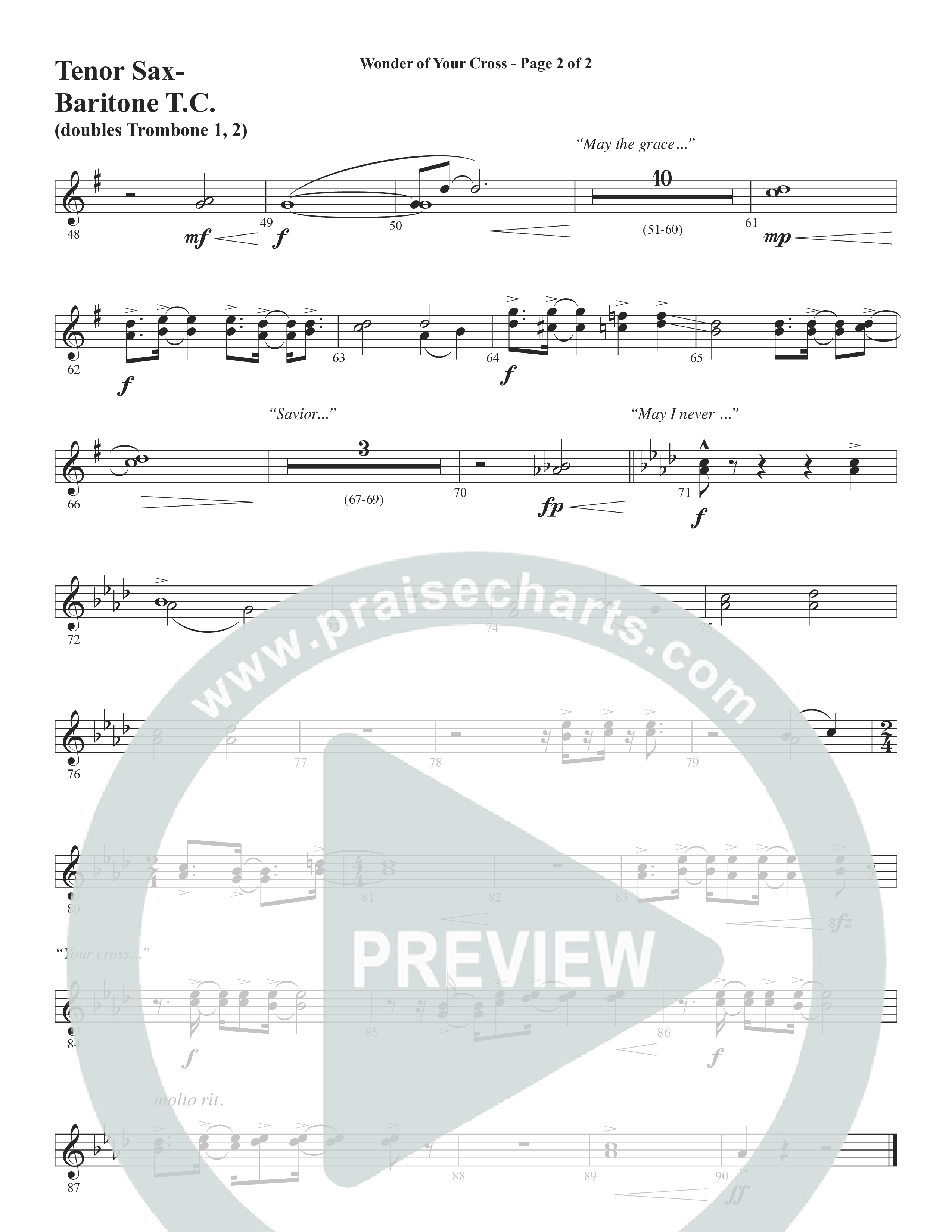 From The Day (Choral Anthem SATB) Tenor Sax/Baritone T.C. (Word Music Choral / Orch. Daniel Semsen)