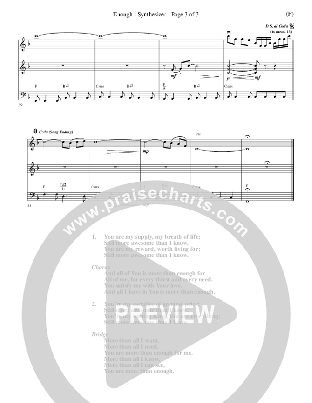 Enough Synth (Chris Tomlin)