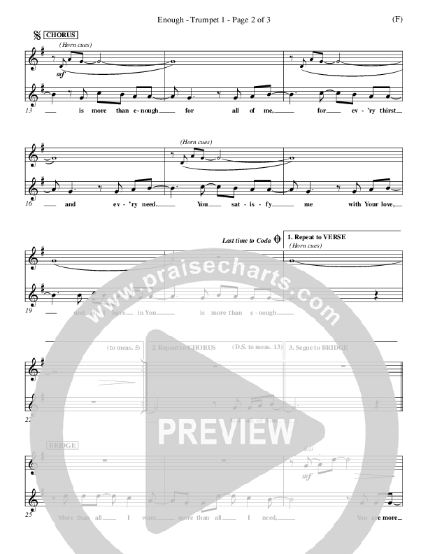 Enough Trumpet 1 (Chris Tomlin)