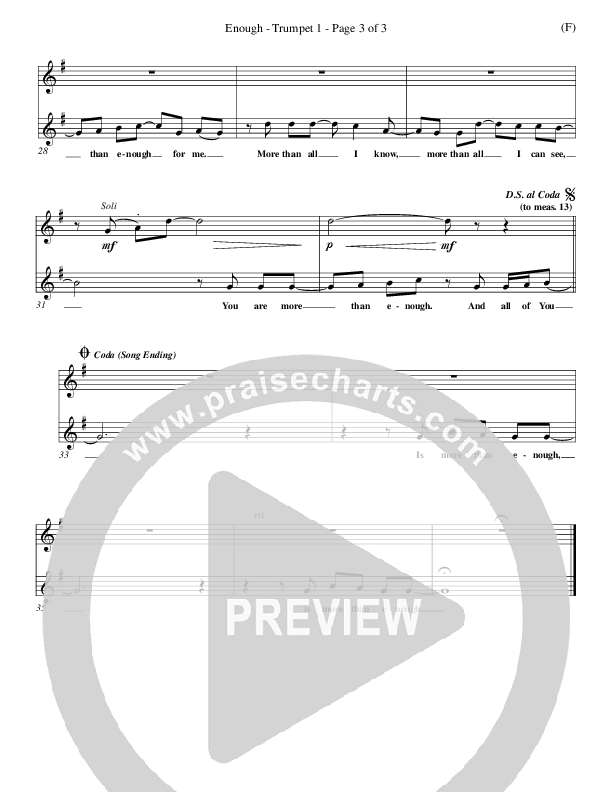 Enough Trumpet 1 (Chris Tomlin)