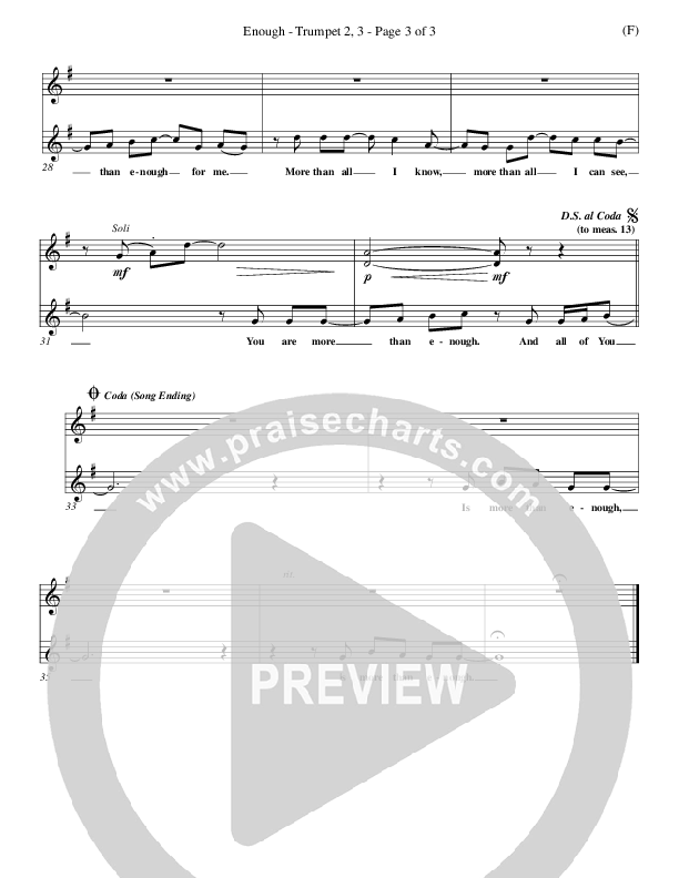 Enough Trumpet 2/3 (Chris Tomlin)