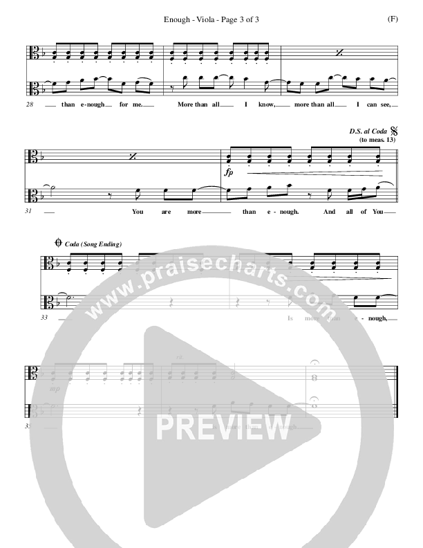 Enough Viola (Chris Tomlin)