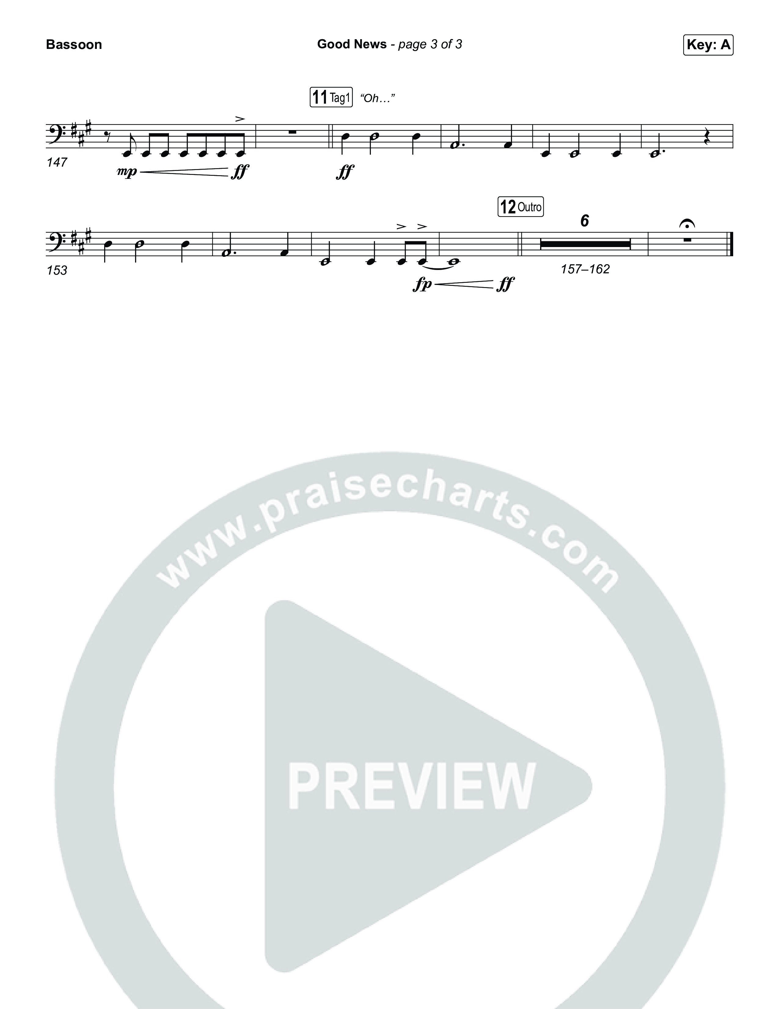 Good News Bassoon (Hillsong Worship)