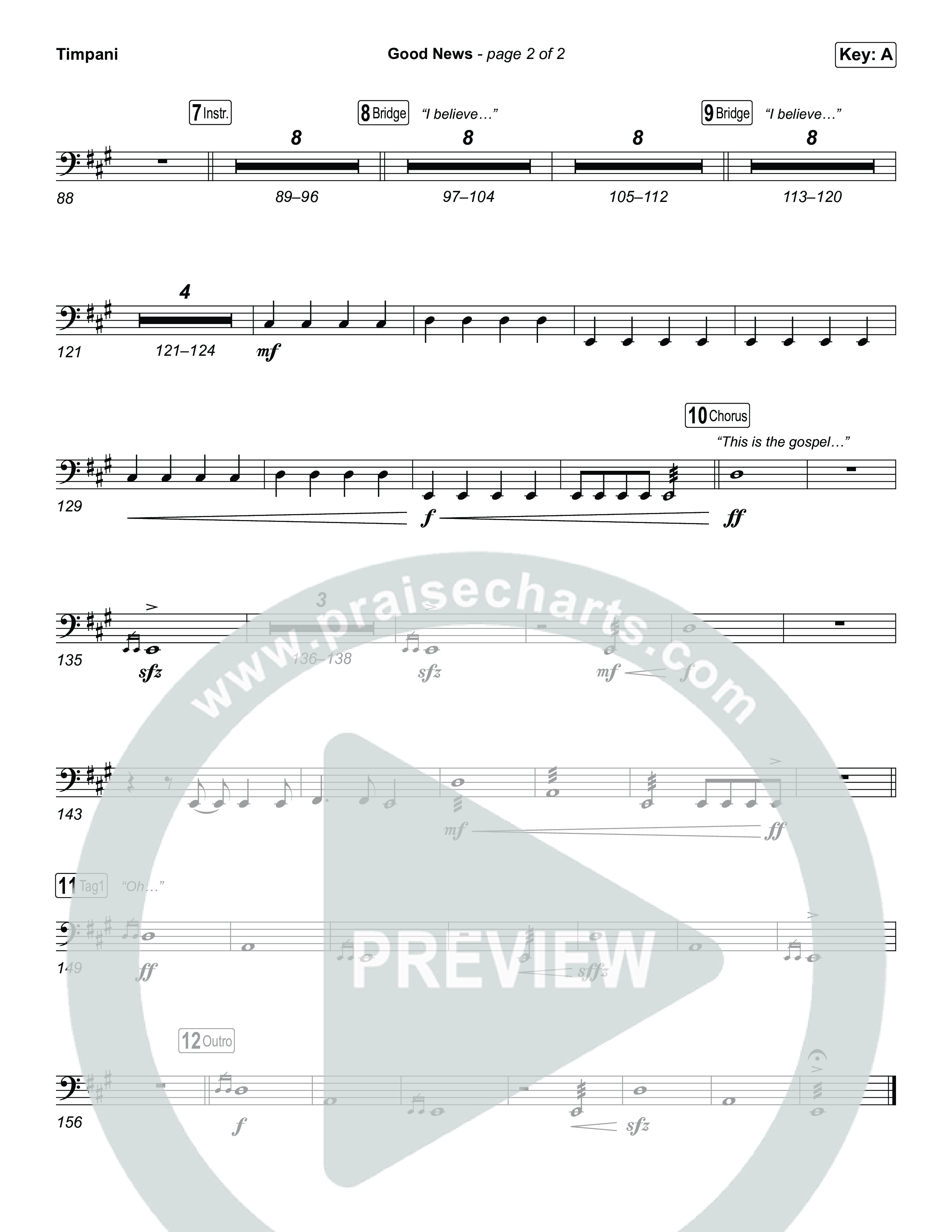 Good News Timpani (Hillsong Worship)