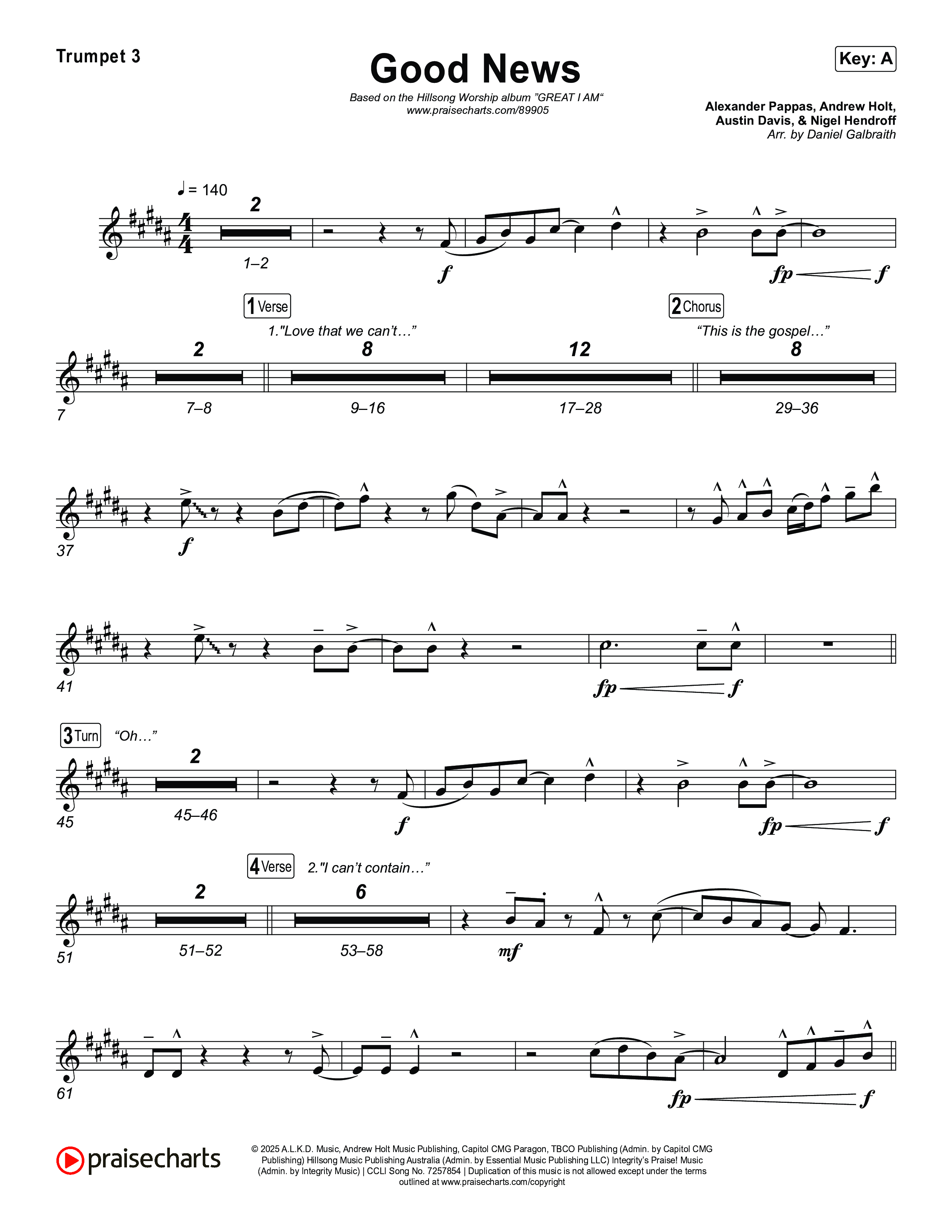 Good News Trumpet 3 (Hillsong Worship)