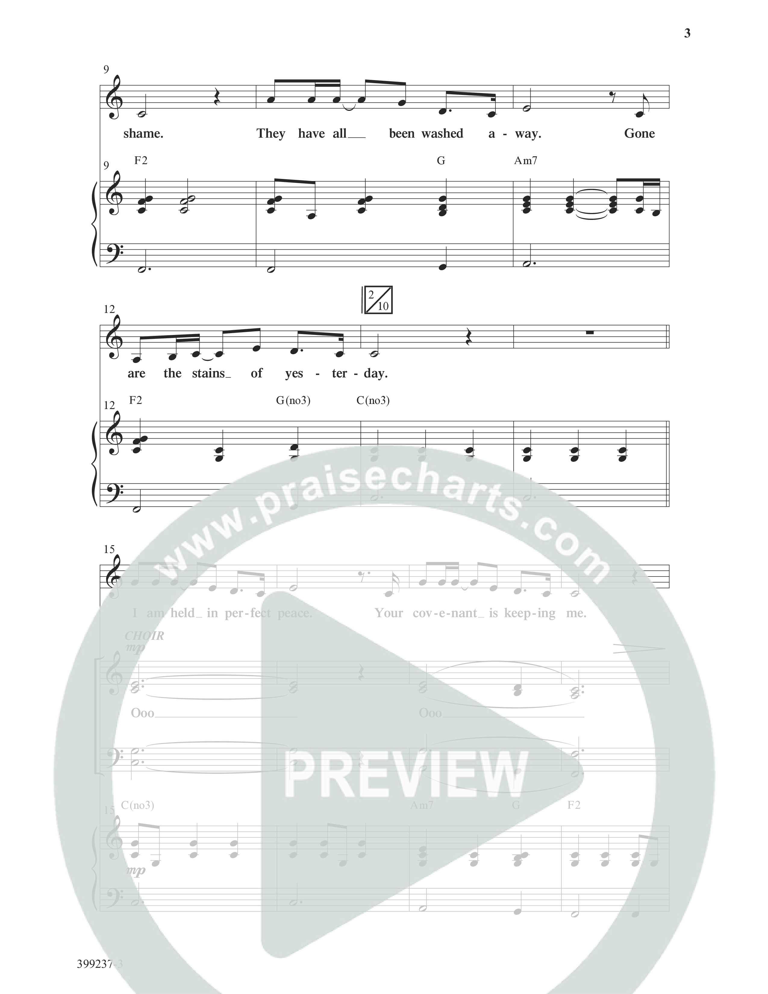 Finally Gone (Choral Anthem SATB) Anthem (SATB/Piano) (Word Music Choral / Arr. Cliff Duren)