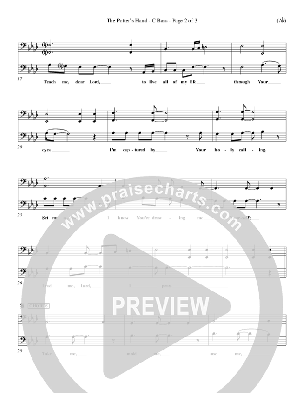 The Potter's Hand Contrabass (Darlene Zschech)