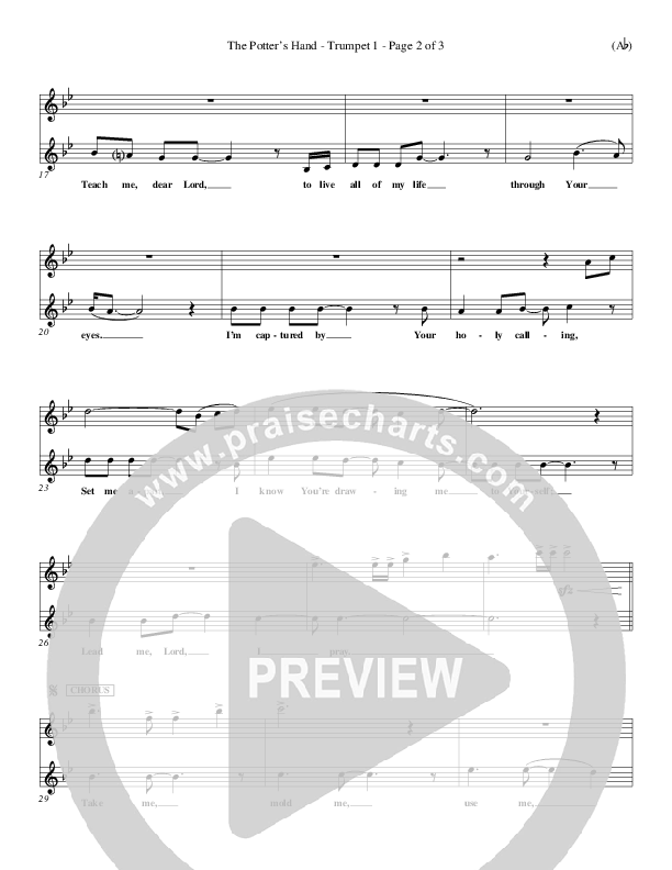 The Potter's Hand Trumpet 1 (Darlene Zschech)