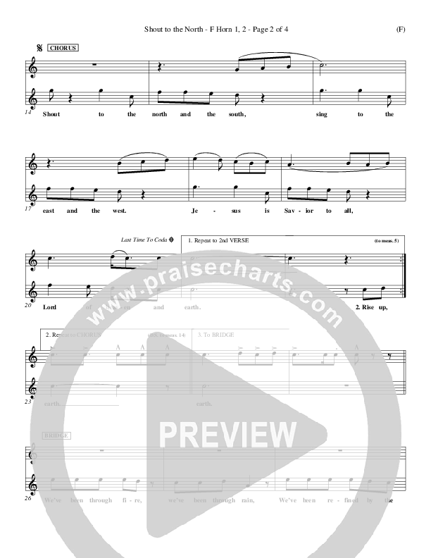 Shout To The North French Horn (Delirious)