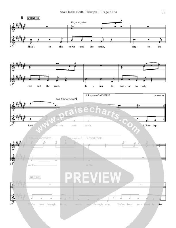 Shout To The North Trumpet 1 (Delirious)