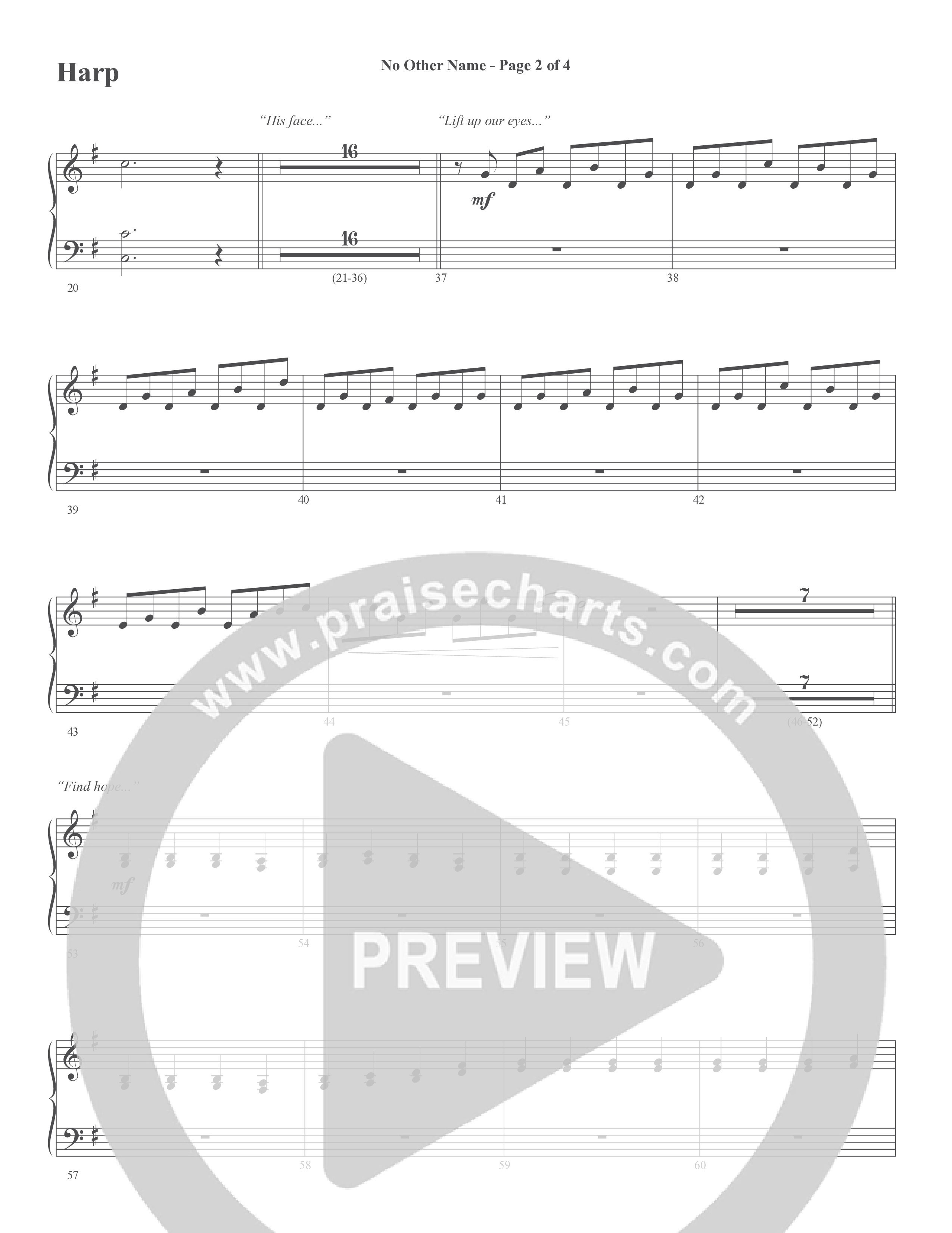 No Other Name (Choral Anthem SATB) Harp (Word Music Choral / Arr. Joshua Spacht)