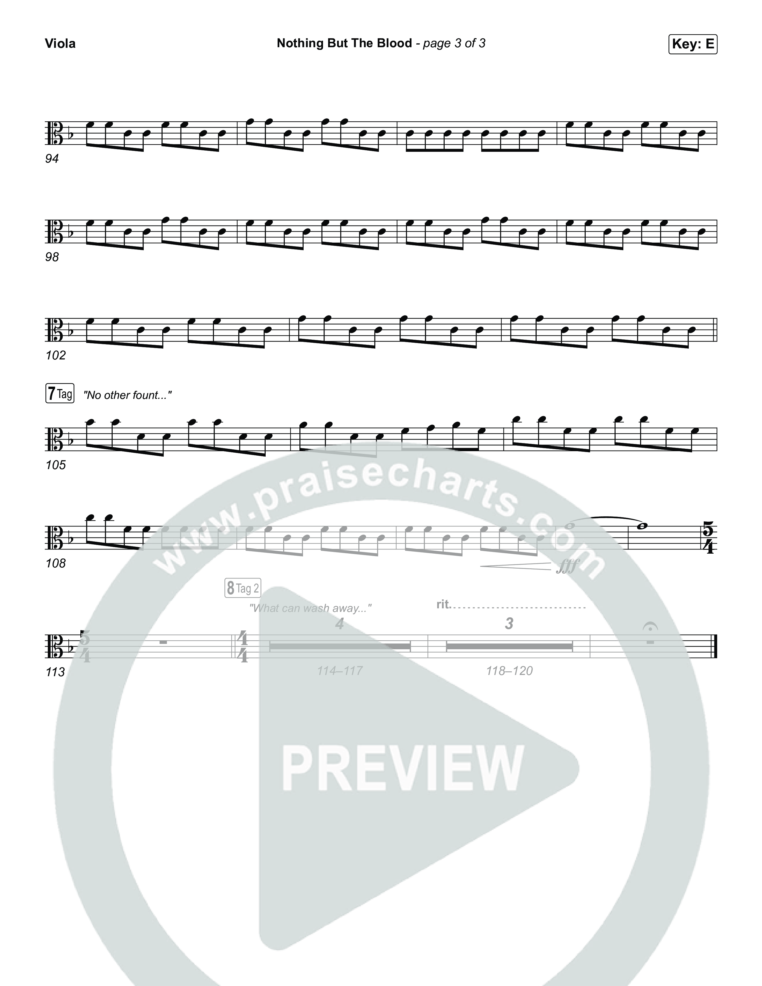 Nothing But The Blood Viola (Tommee Profitt / Jeremy Rosado)