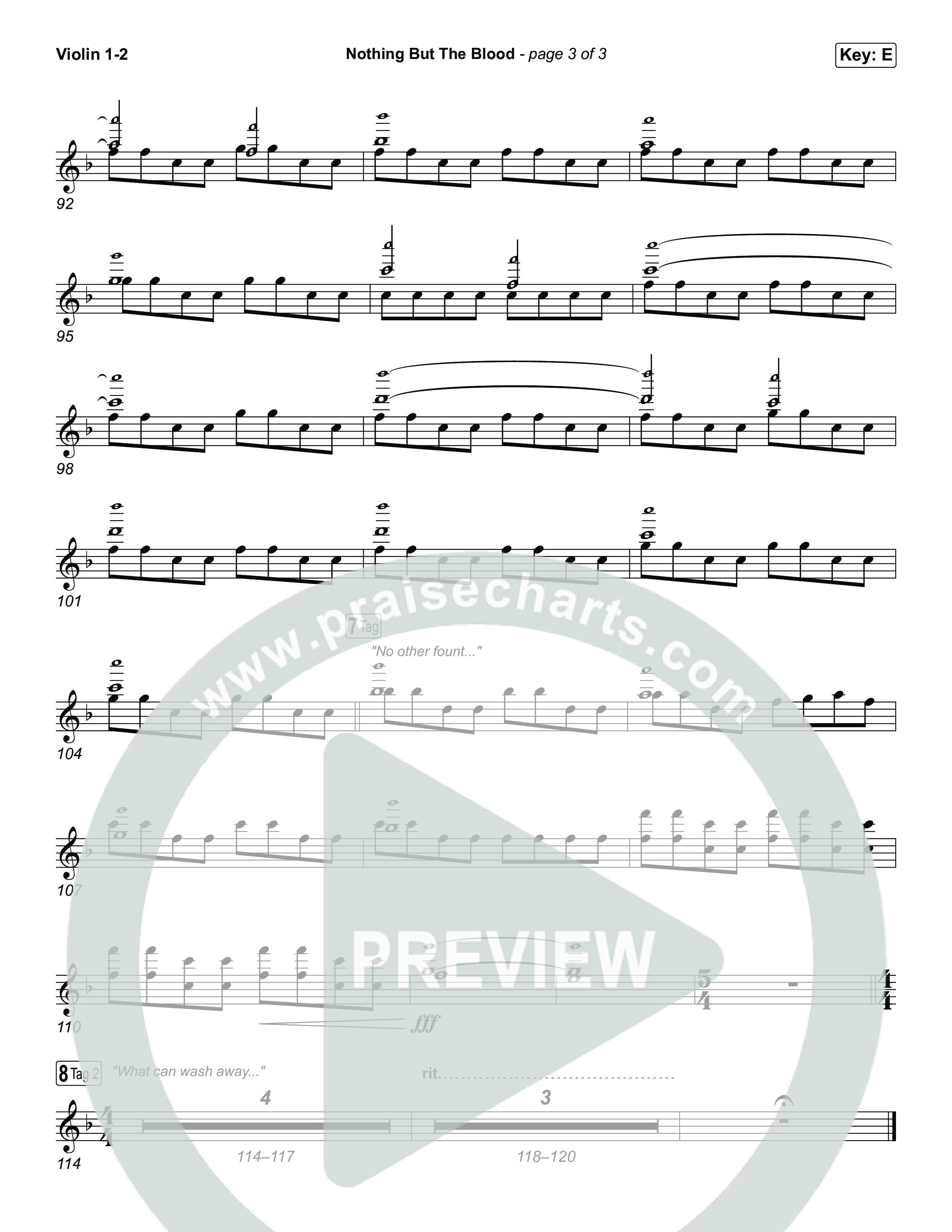 Nothing But The Blood Violin 1,2 (Tommee Profitt / Jeremy Rosado)