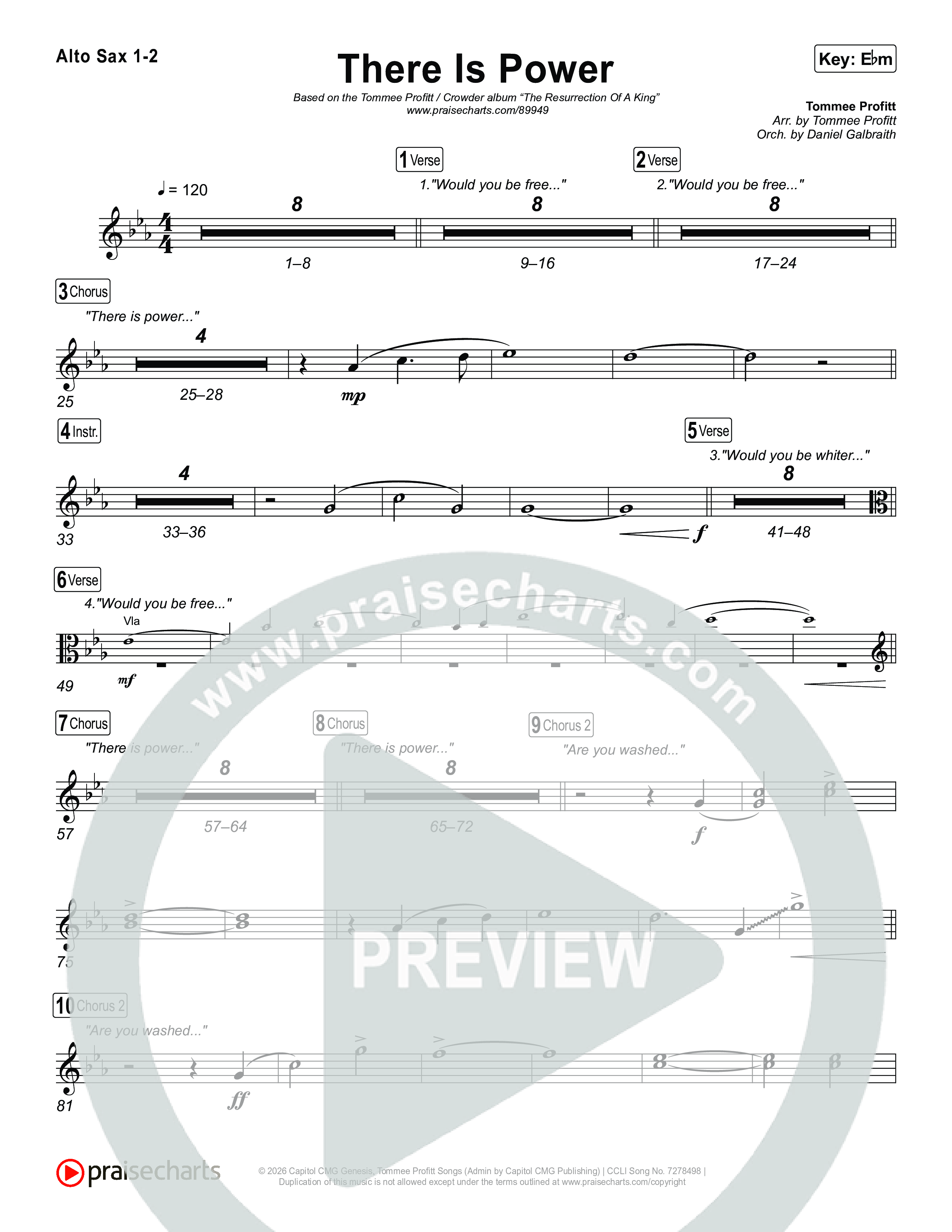 There Is Power Sax Pack (Tommee Profitt / Crowder)