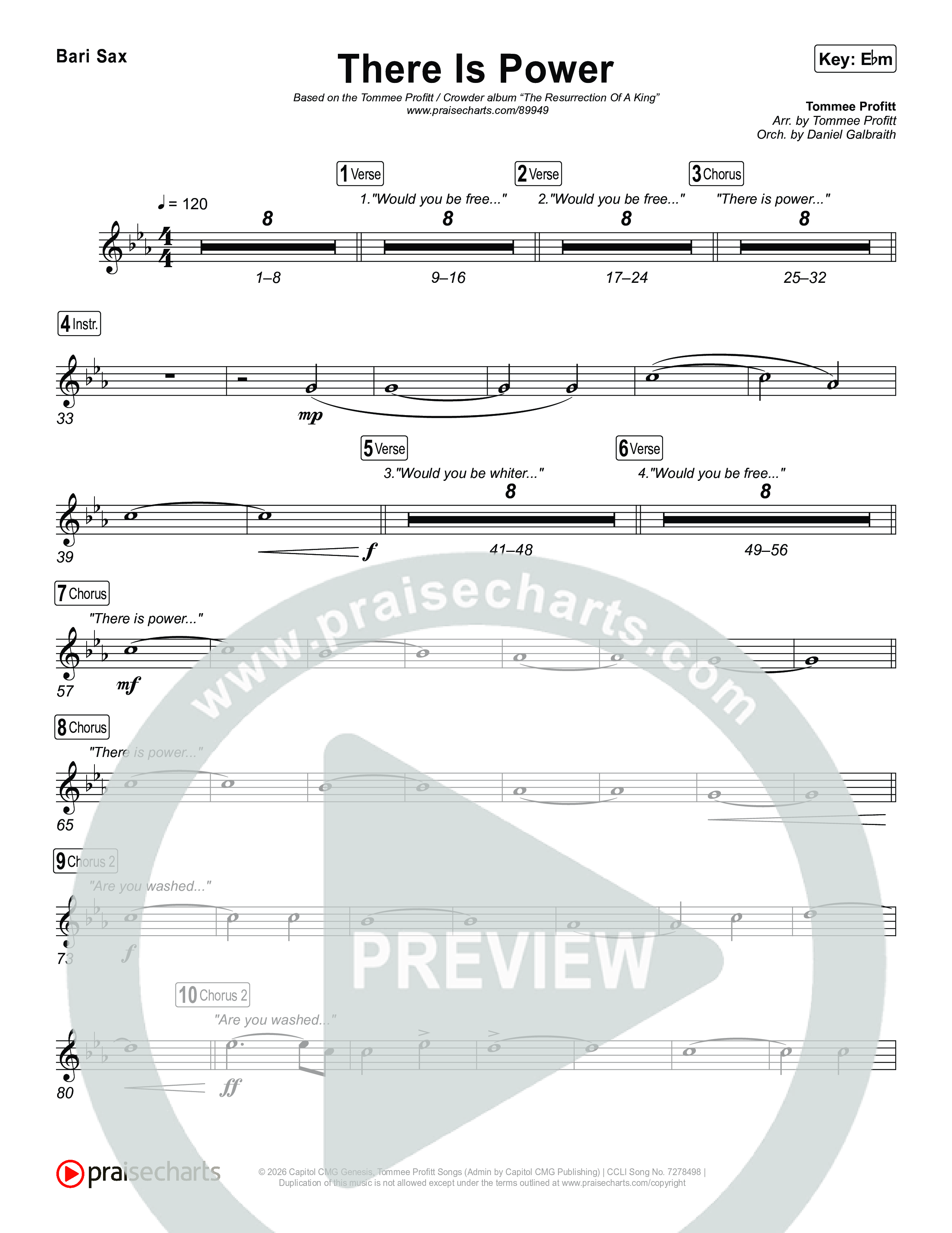 There Is Power Bari Sax (Tommee Profitt / Crowder)