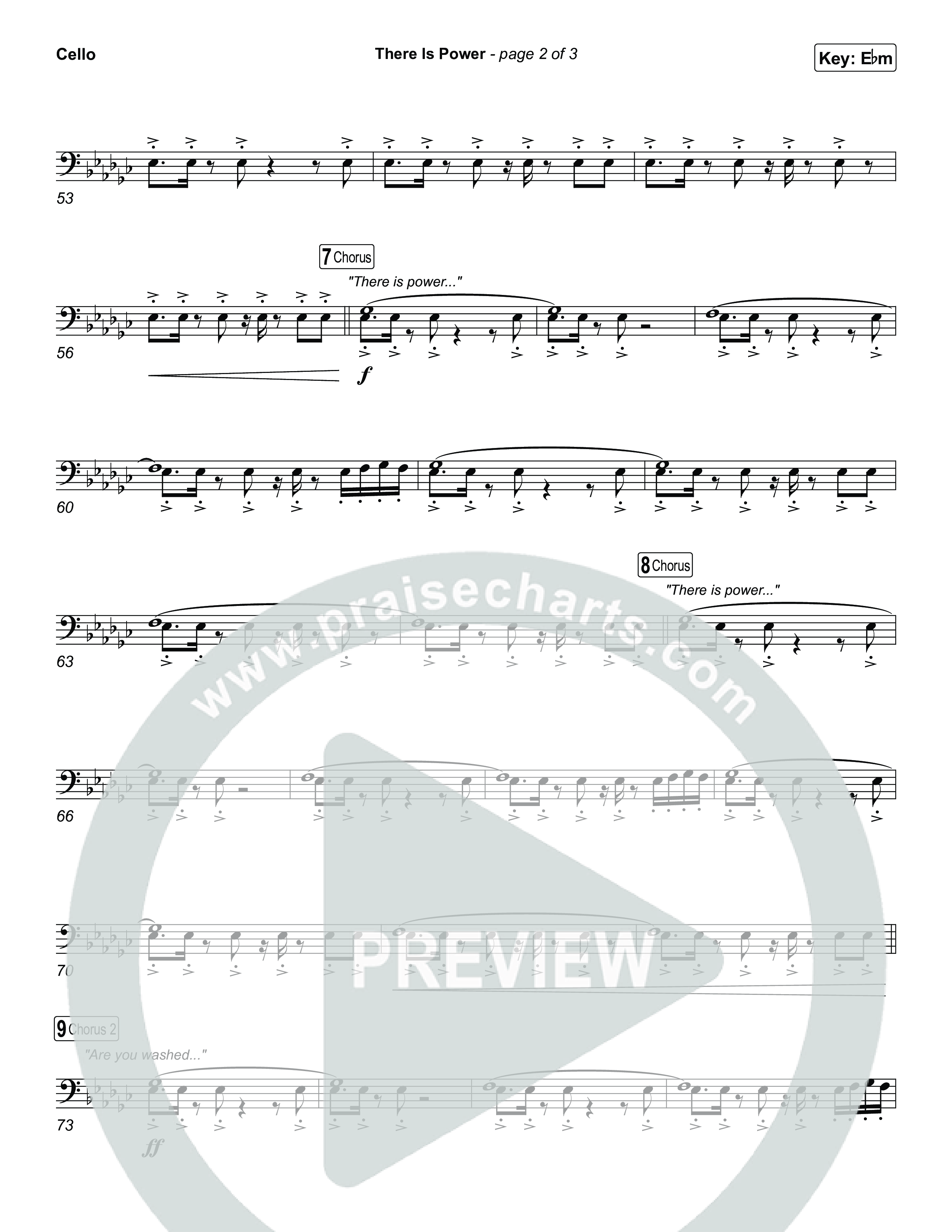 There Is Power Cello (Tommee Profitt / Crowder)