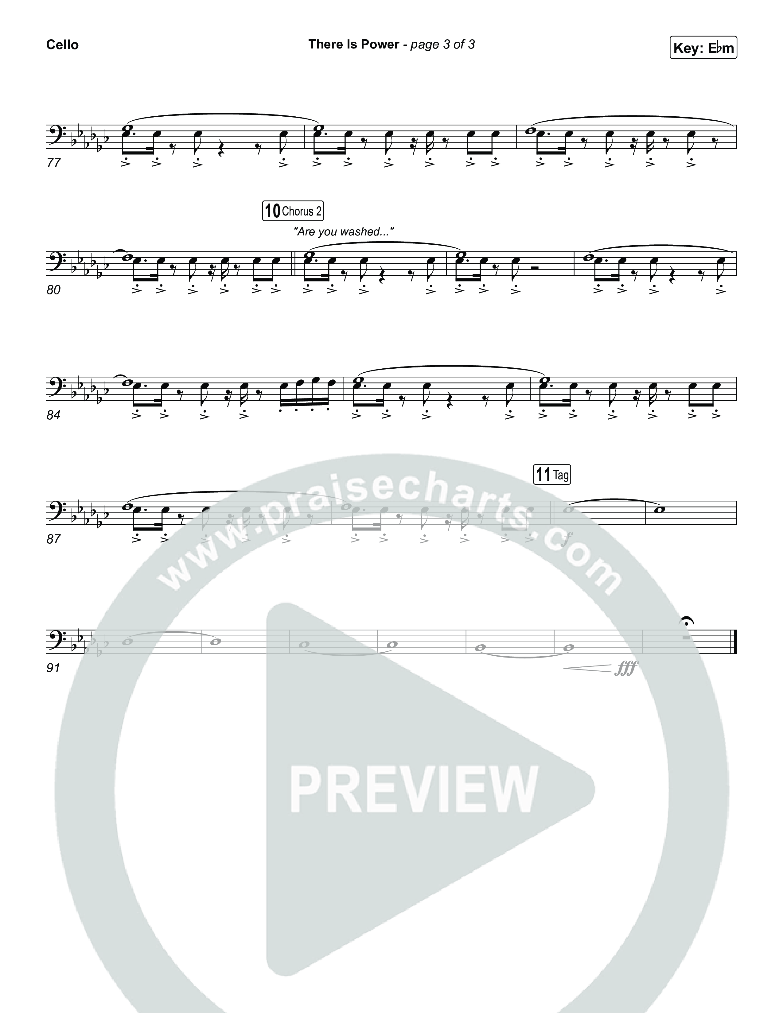 There Is Power Cello (Tommee Profitt / Crowder)