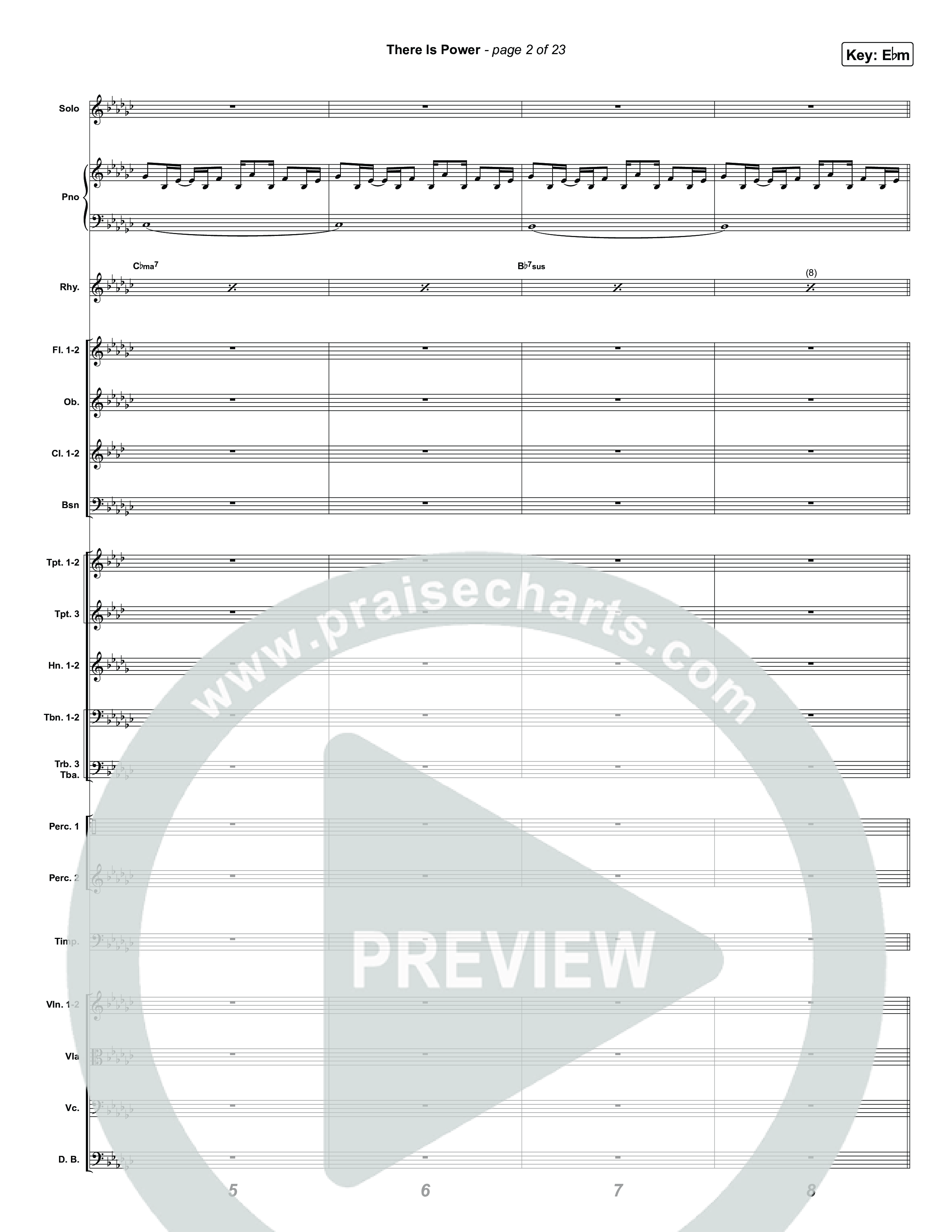 There Is Power Conductor's Score (Tommee Profitt / Crowder)