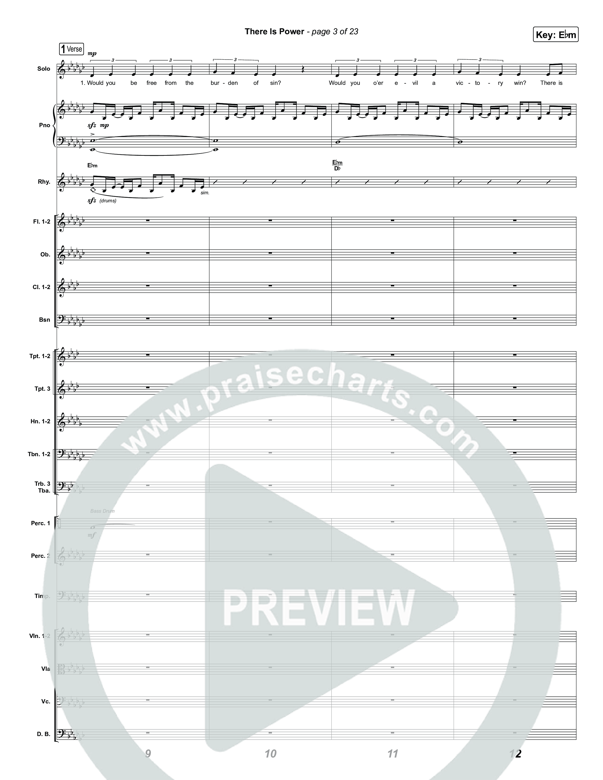There Is Power Conductor's Score (Tommee Profitt / Crowder)