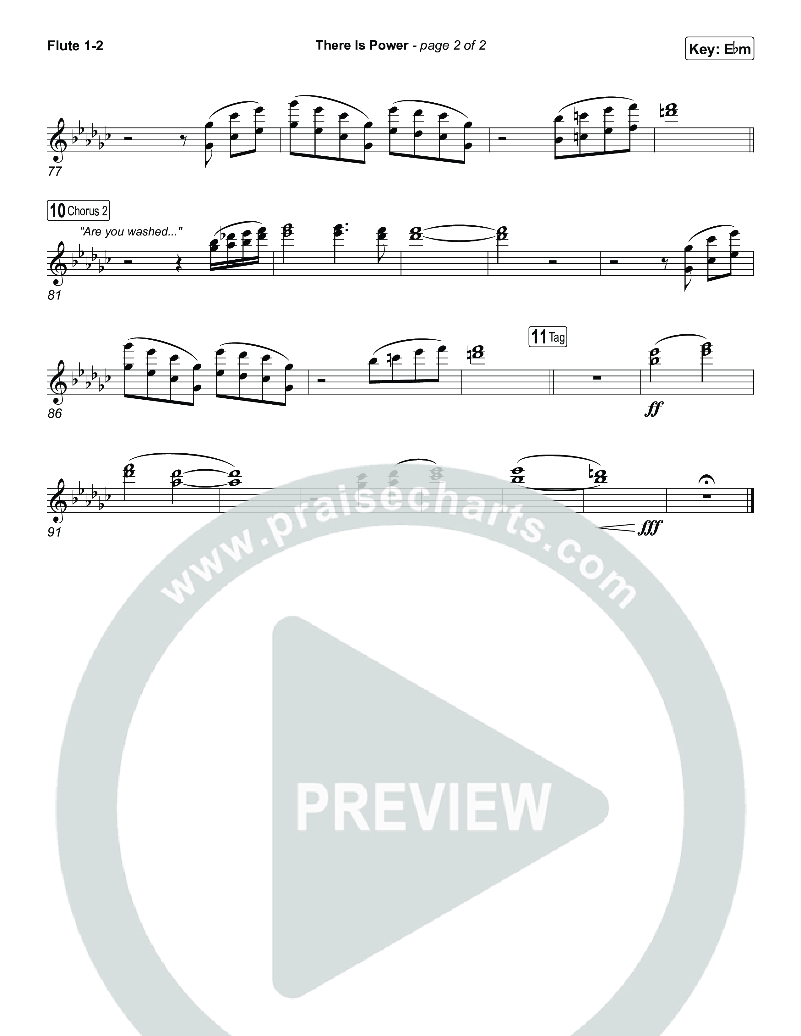 There Is Power Flute 1,2 (Tommee Profitt / Crowder)