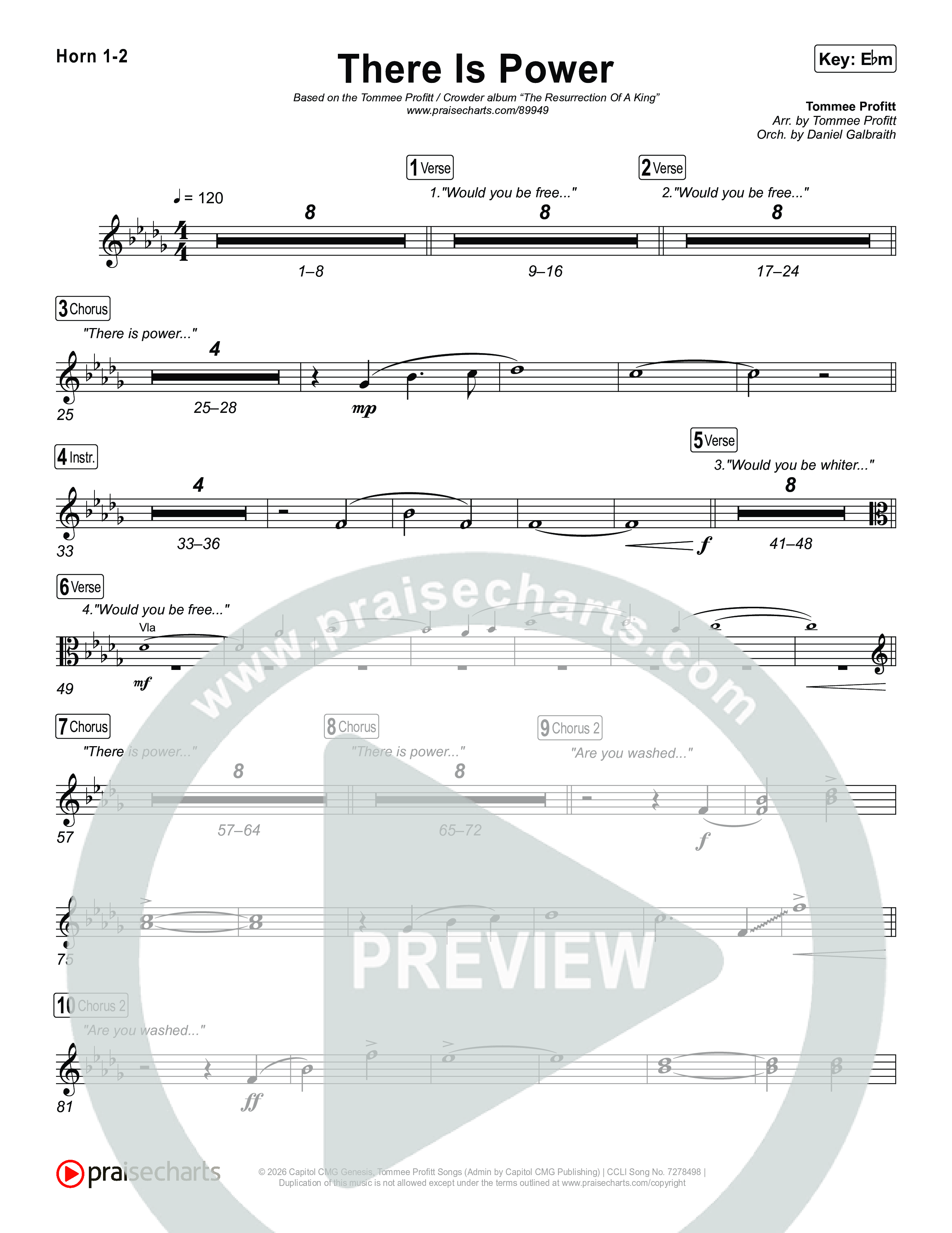 There Is Power Brass Pack (Tommee Profitt / Crowder)