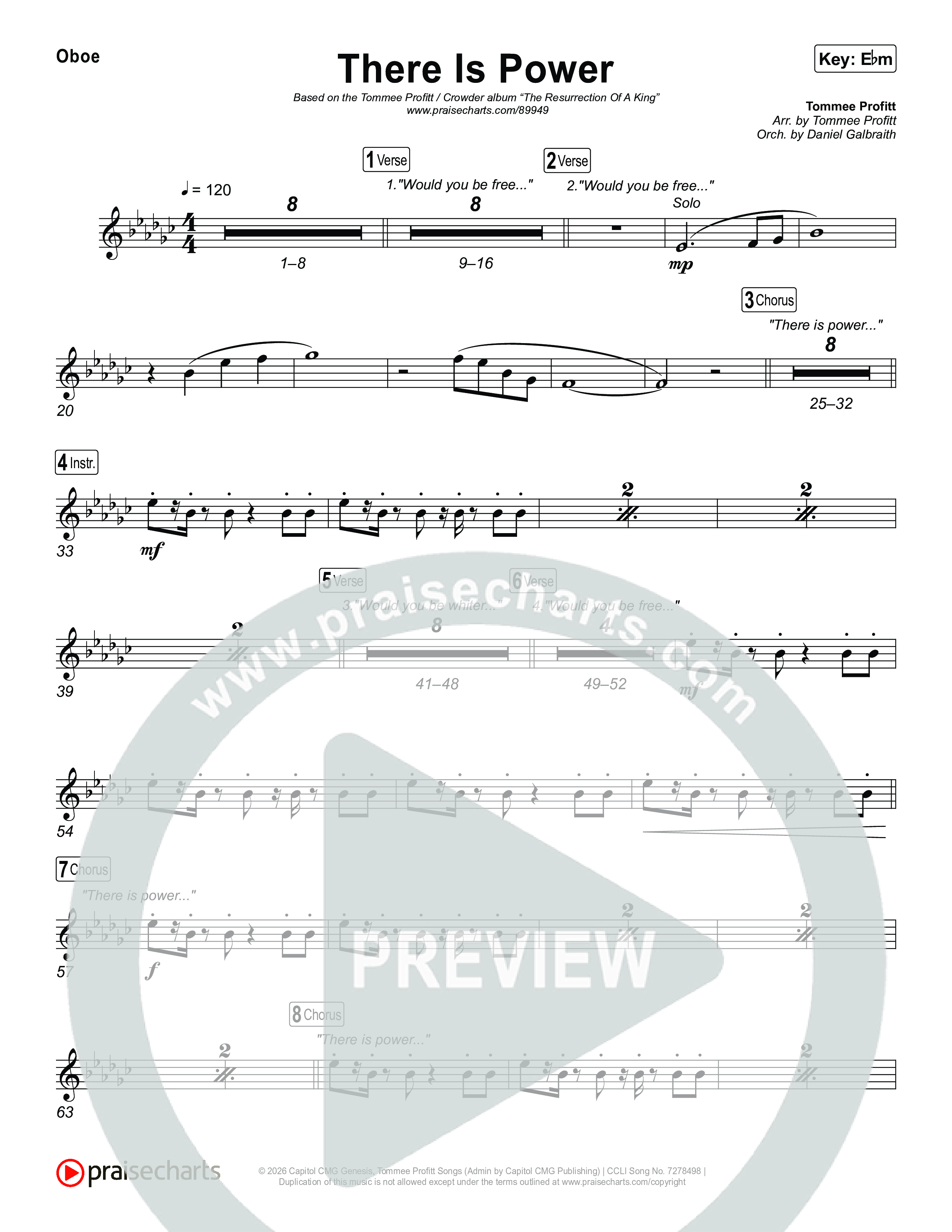 There Is Power Oboe (Tommee Profitt / Crowder)