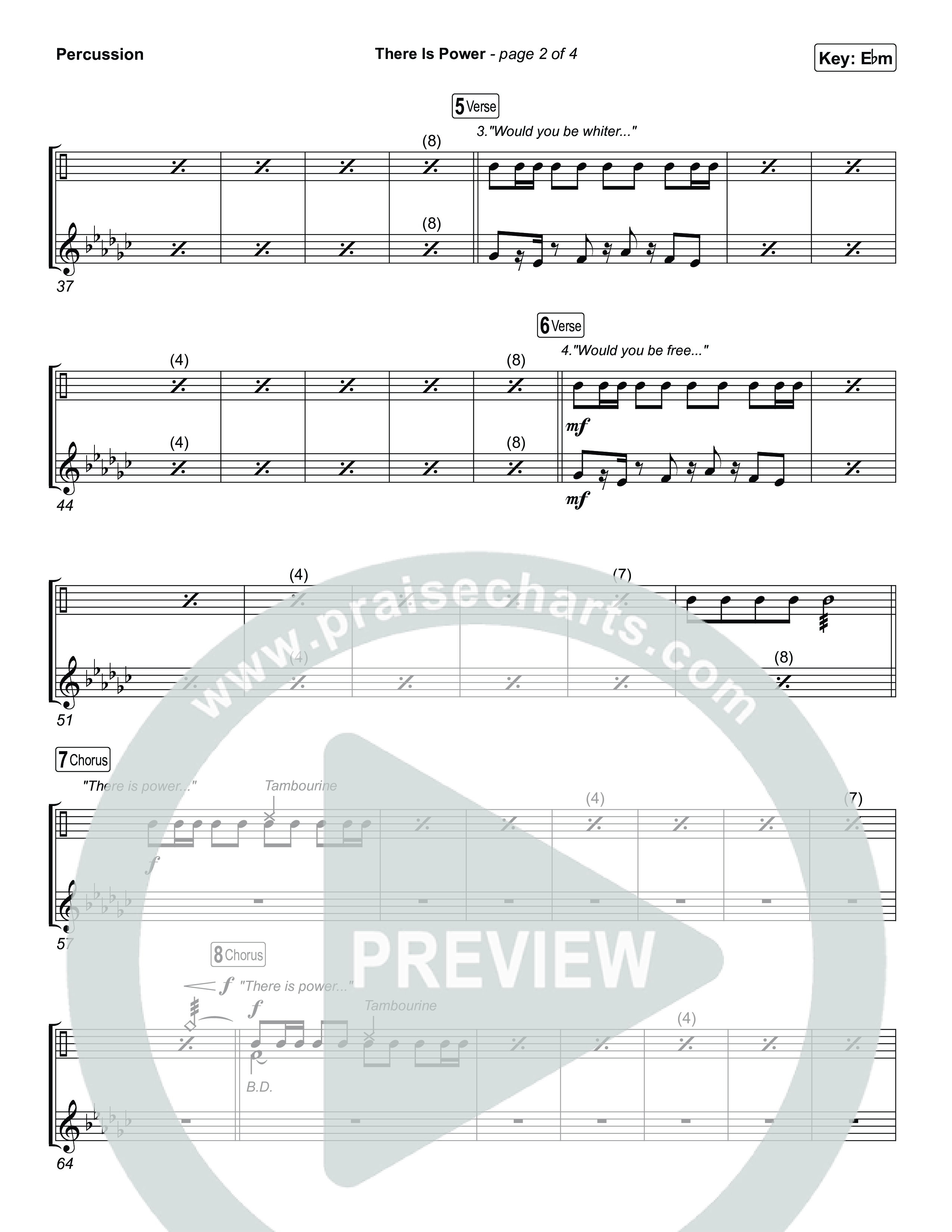 There Is Power Percussion (Tommee Profitt / Crowder)