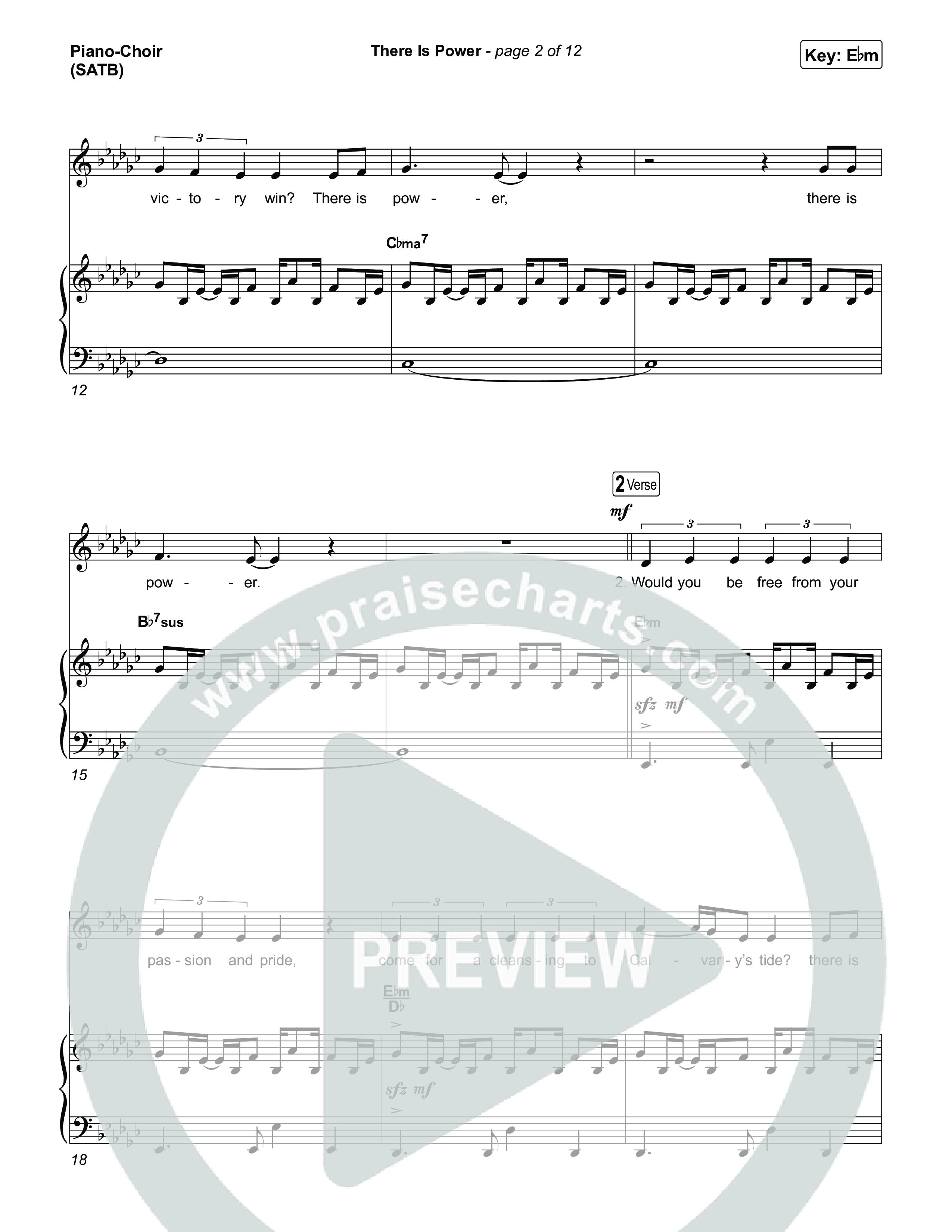 There Is Power Piano/Vocal Pack (Tommee Profitt / Crowder)