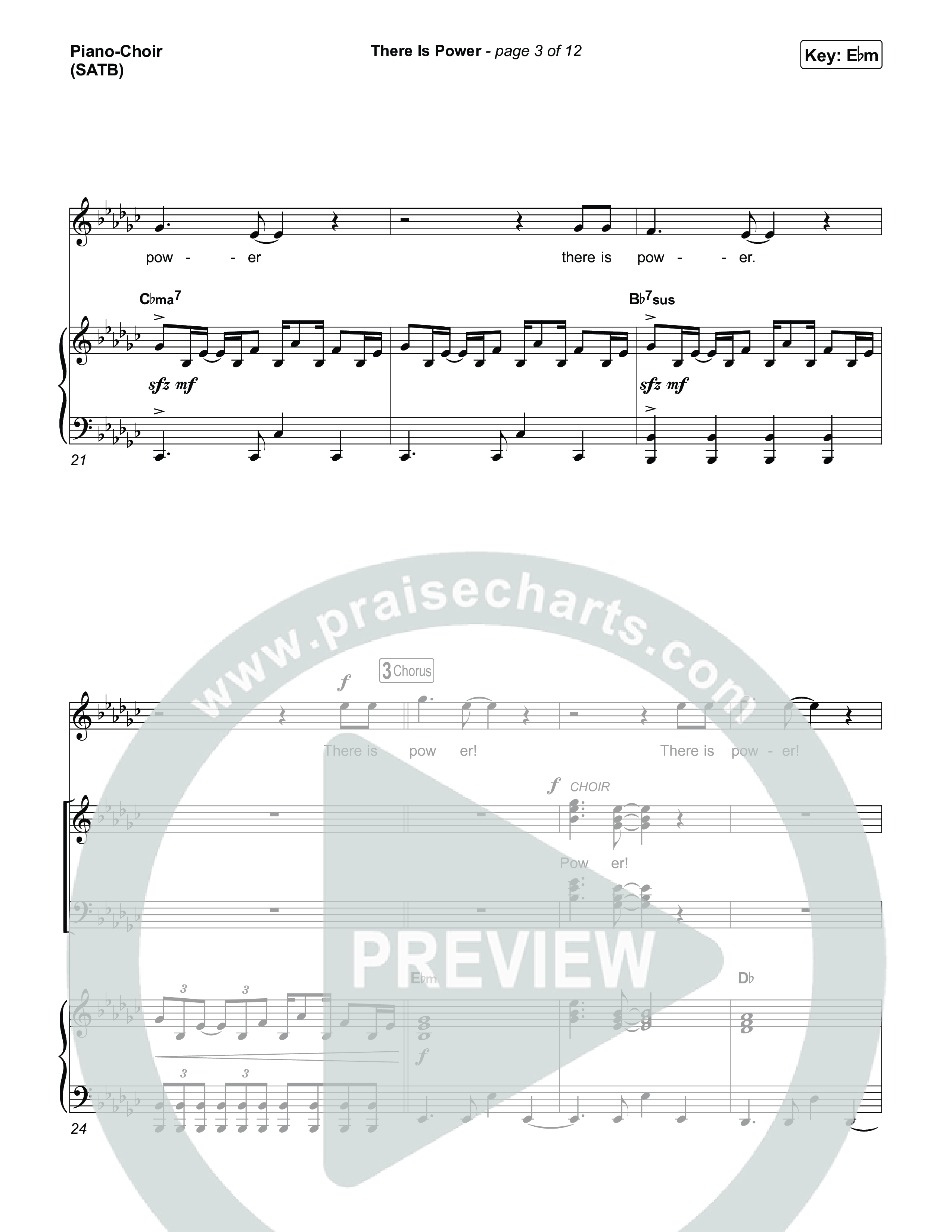 There Is Power Piano/Vocal Pack (Tommee Profitt / Crowder)