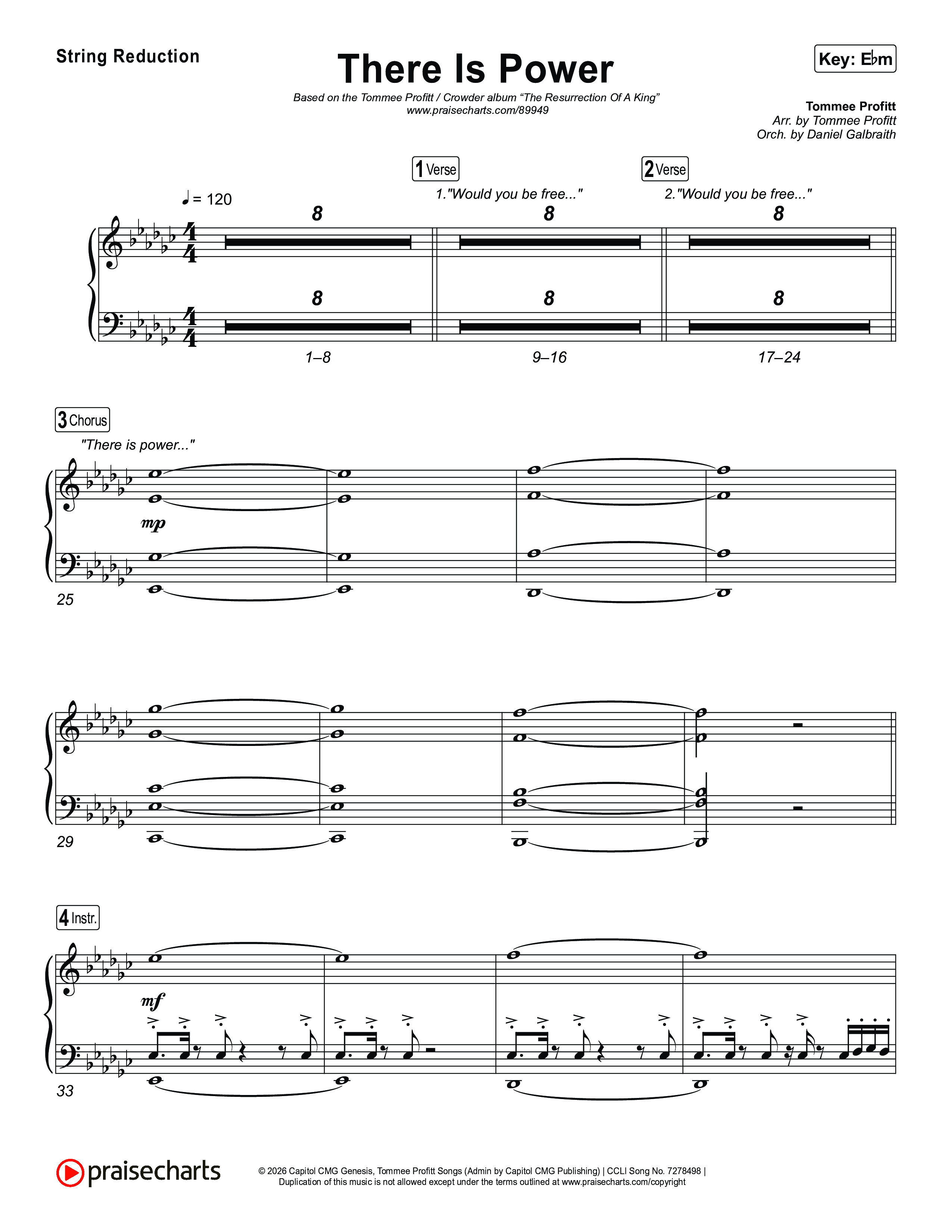 There Is Power String Reduction (Tommee Profitt / Crowder)