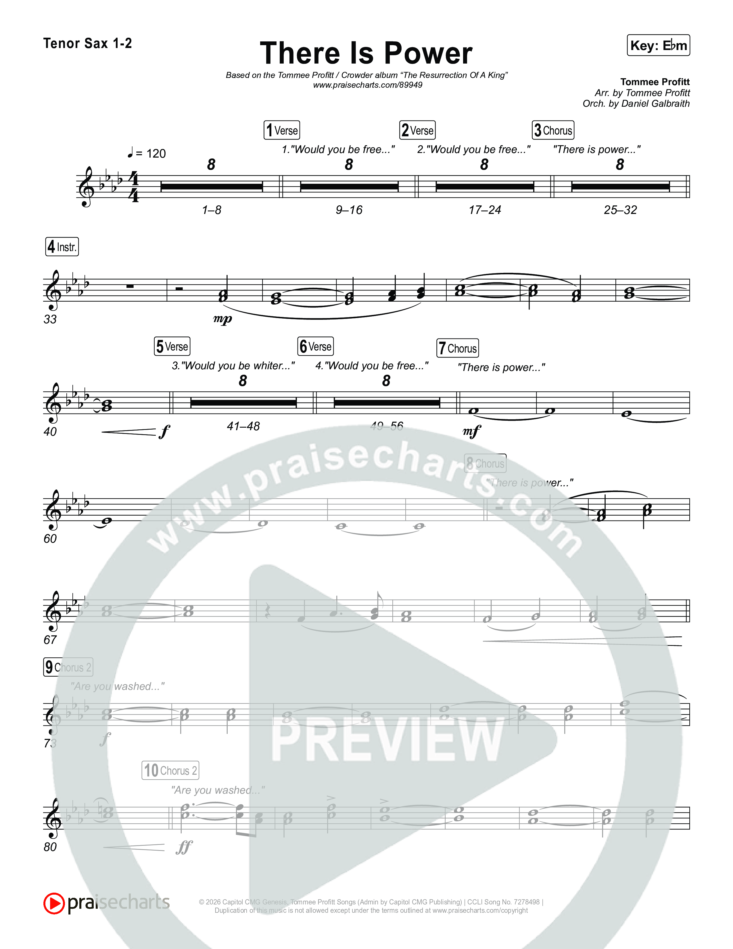 There Is Power Sax Pack (Tommee Profitt / Crowder)