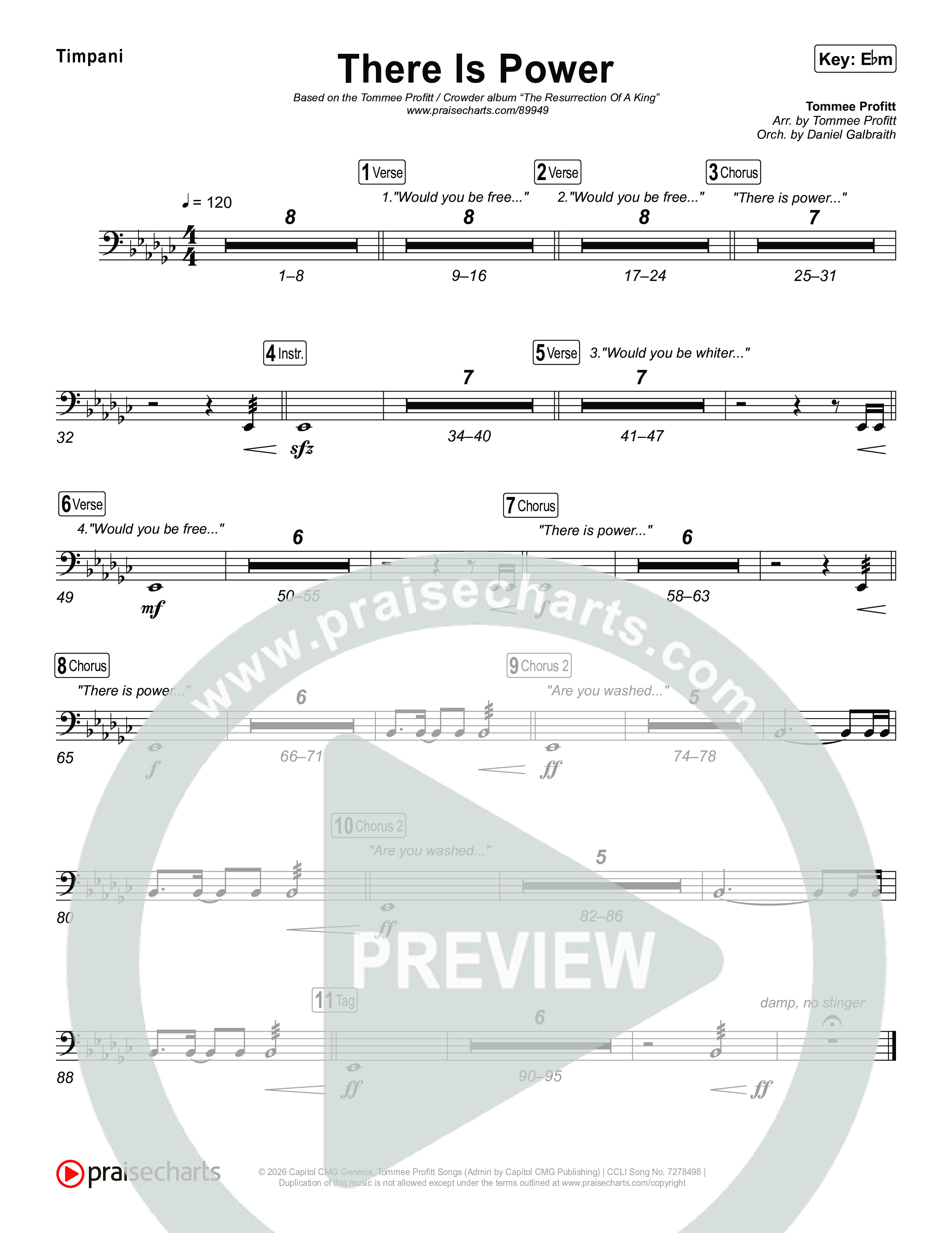 There Is Power Timpani (Tommee Profitt / Crowder)