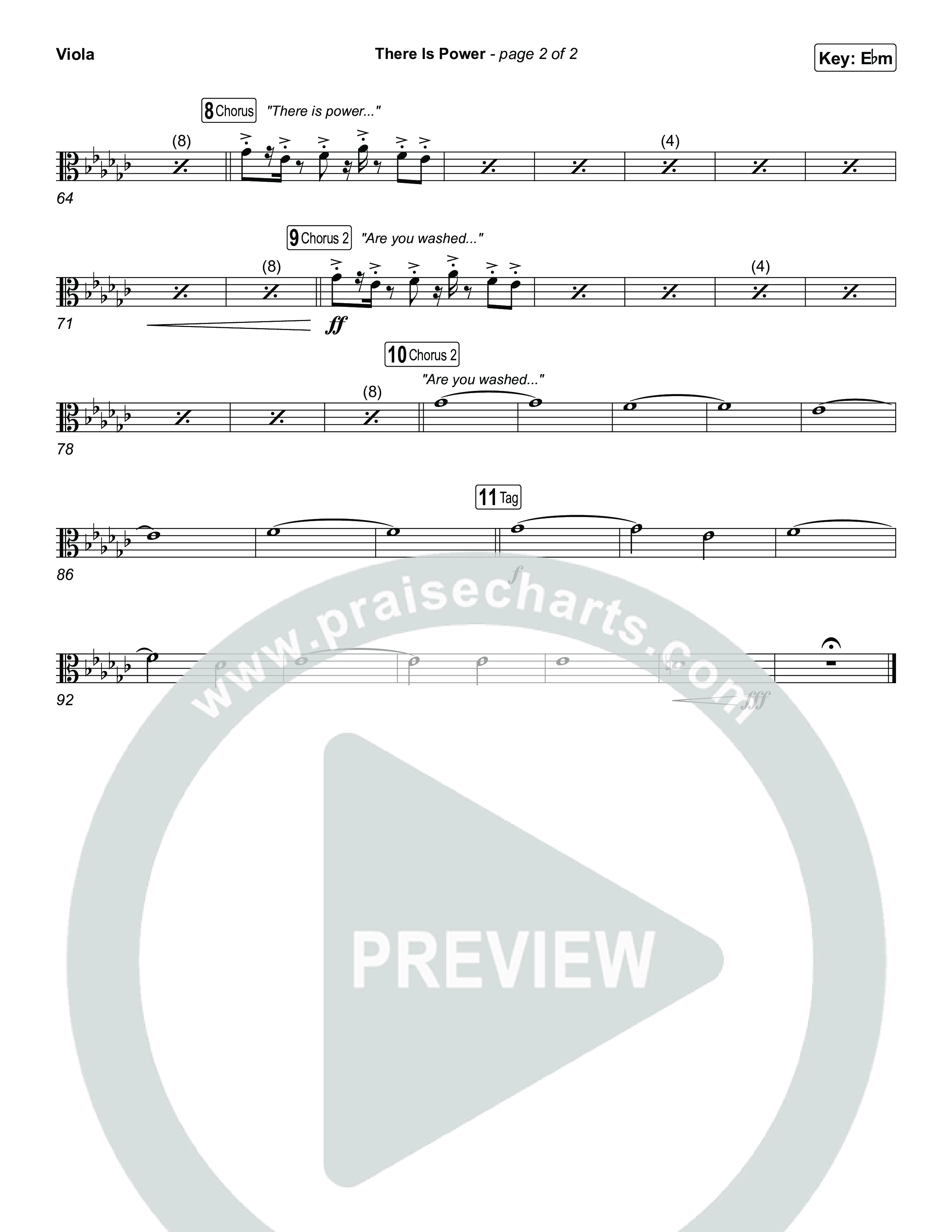 There Is Power Viola (Tommee Profitt / Crowder)