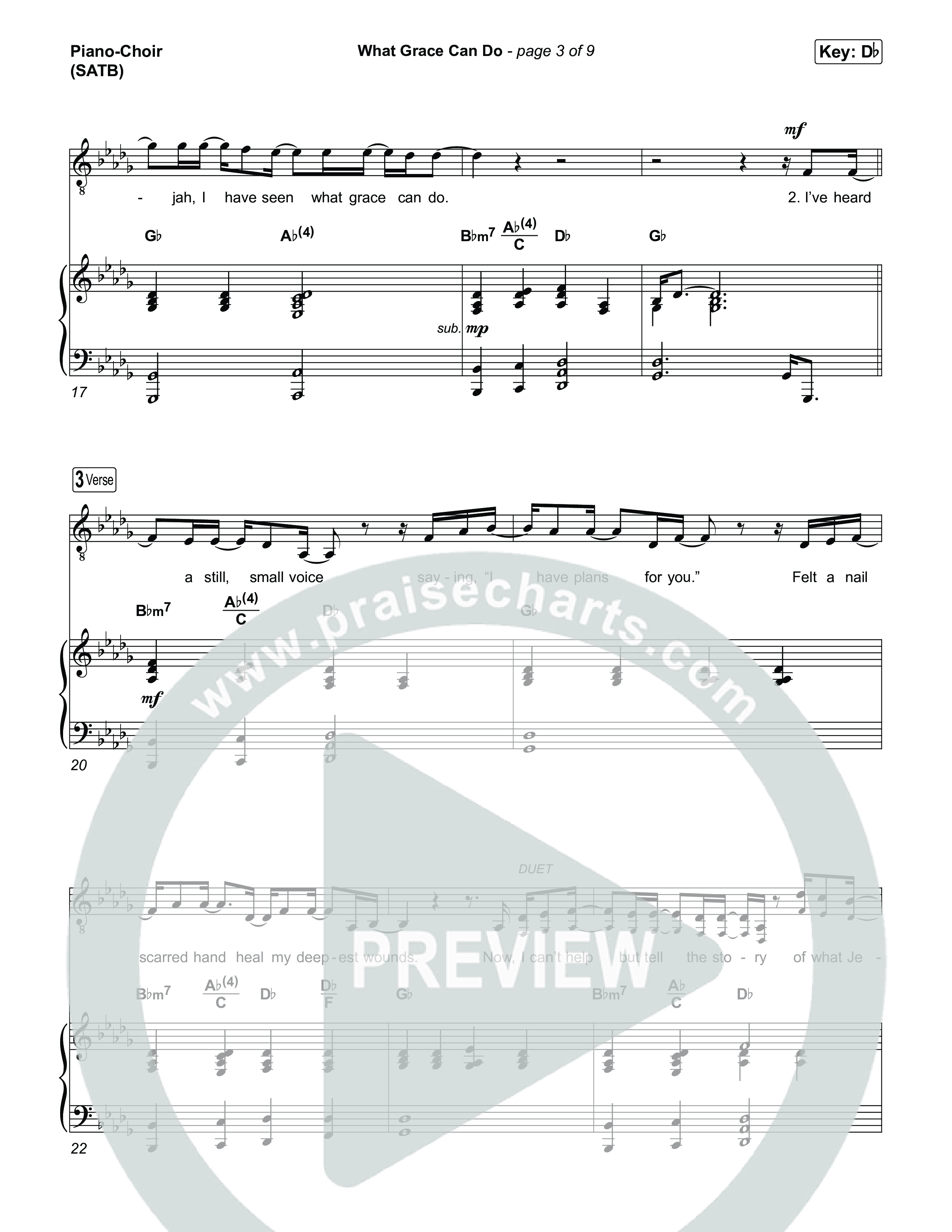 What Grace Can Do Piano/Vocal Pack (Cochren & Co)