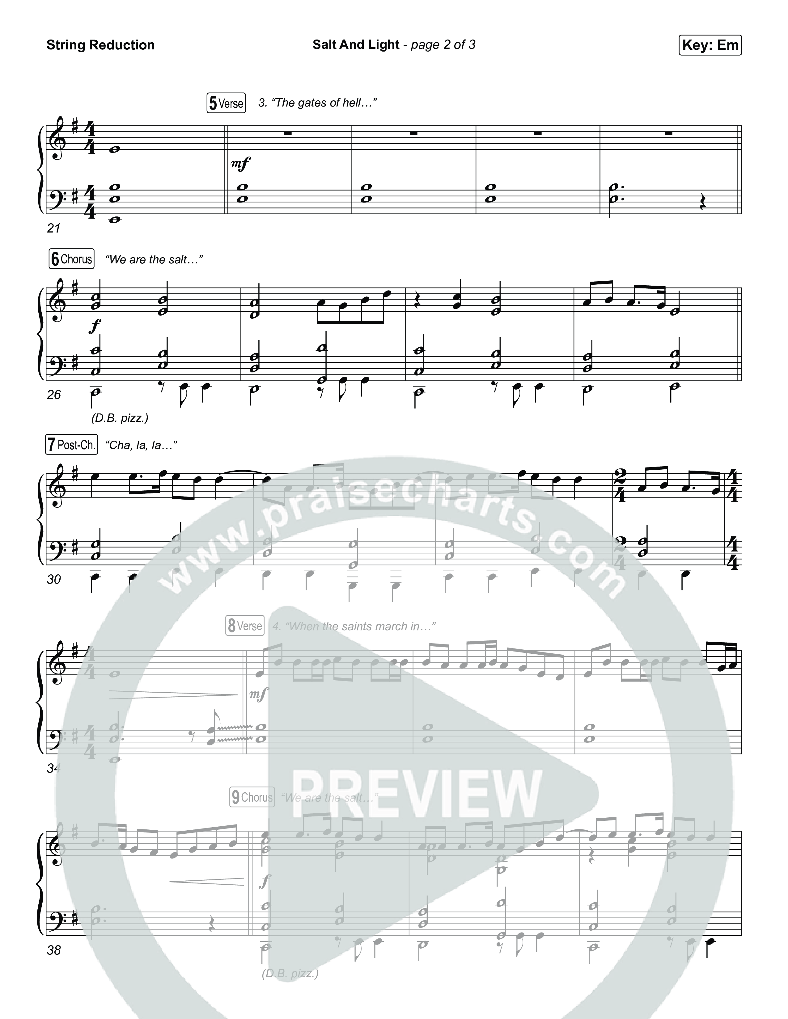 Salt And Light String Reduction (Rend Collective)