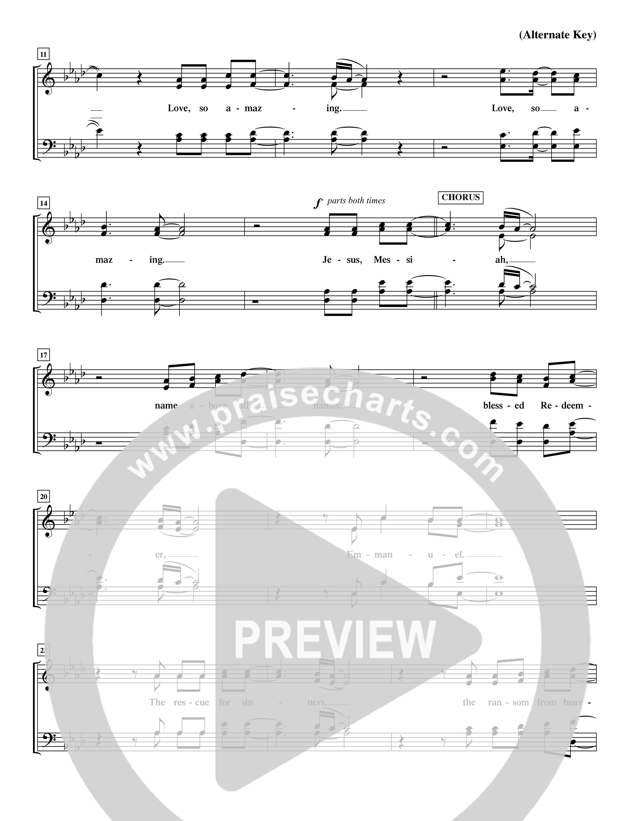 Jesus Messiah (Choral Anthem SATB) Choir Sheet (SATB) (Word Music Choral / Orch. Ric Domenico)