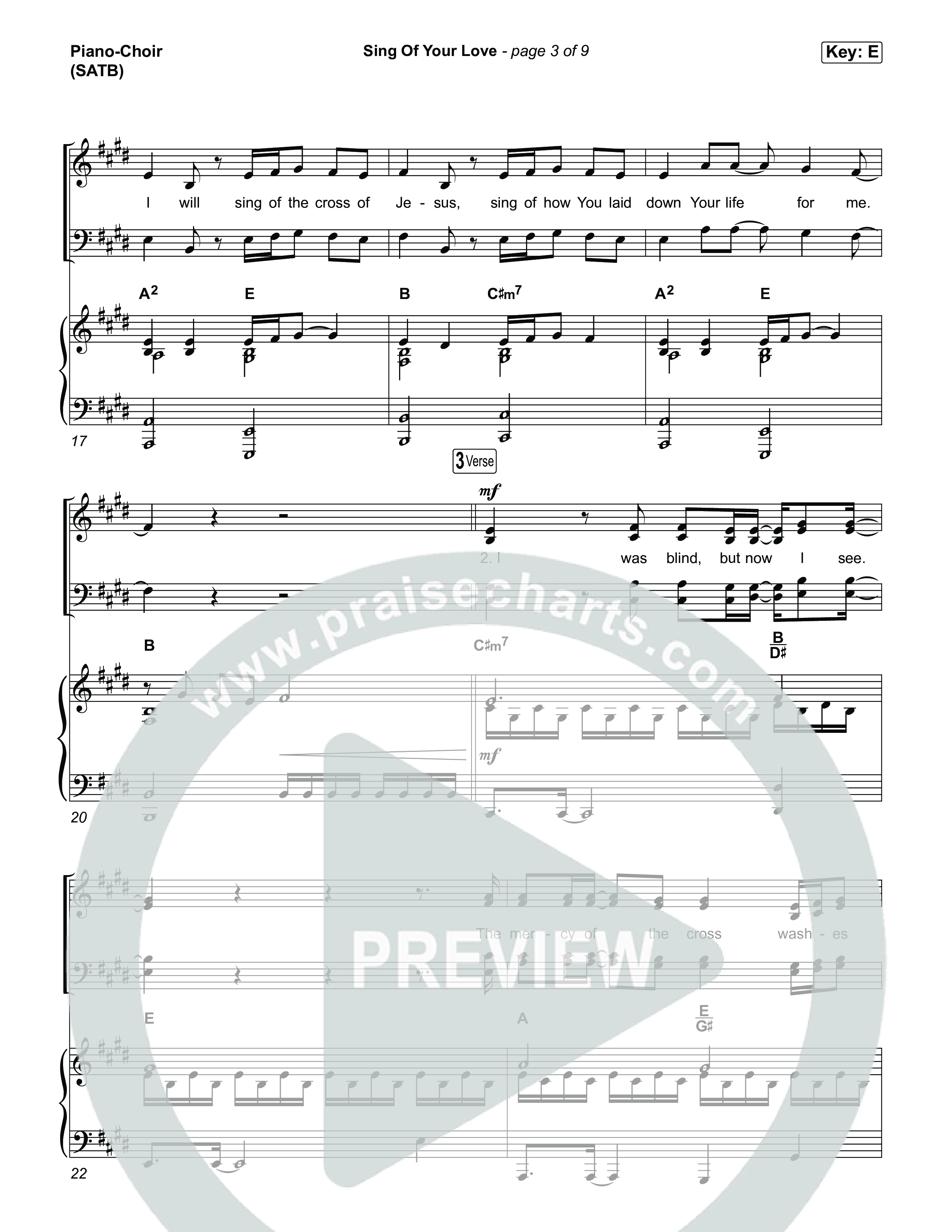 Sing Of Your Love Piano/Vocal Pack (Garett & Kate)