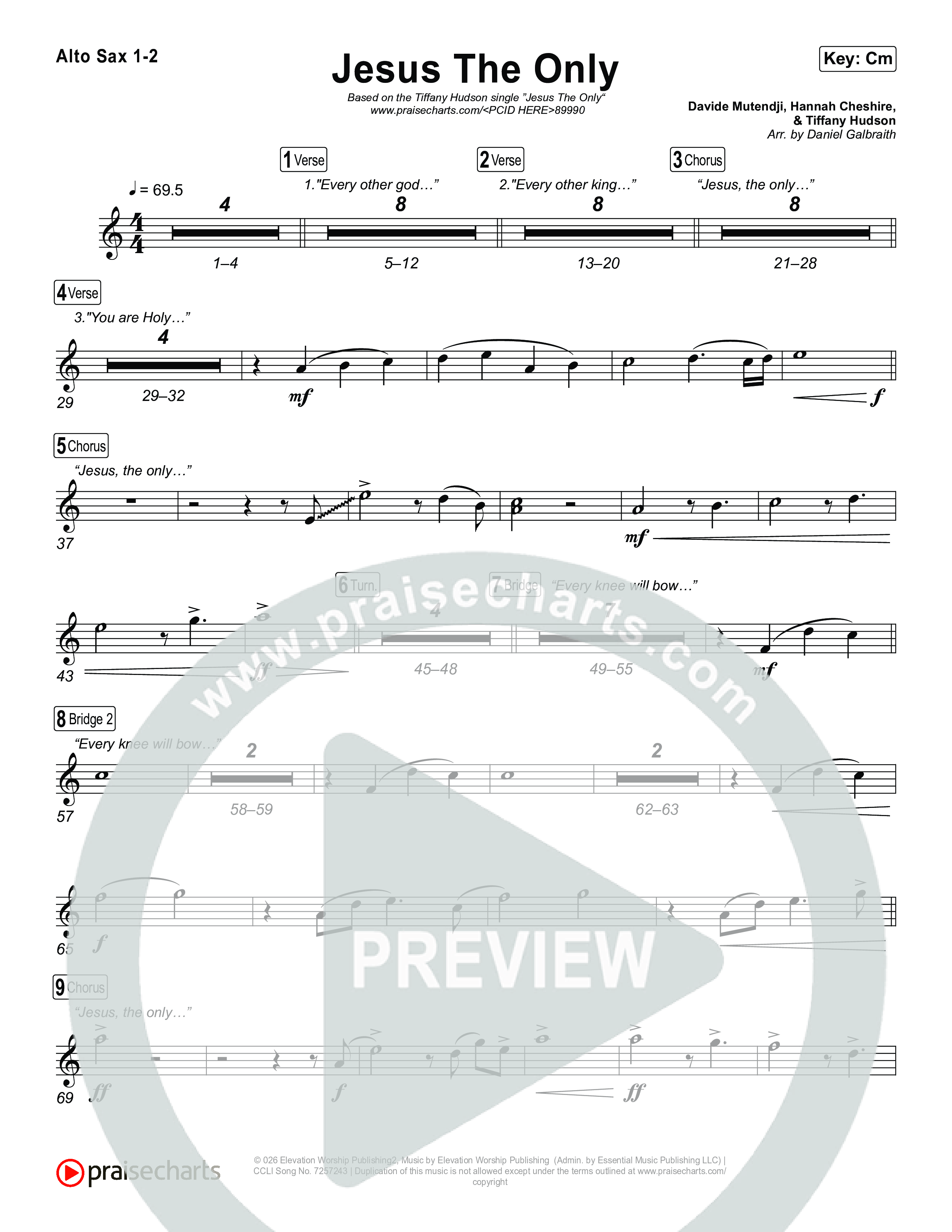 Jesus The Only Sax Pack (Tiffany Hudson / Davide Mutendji)