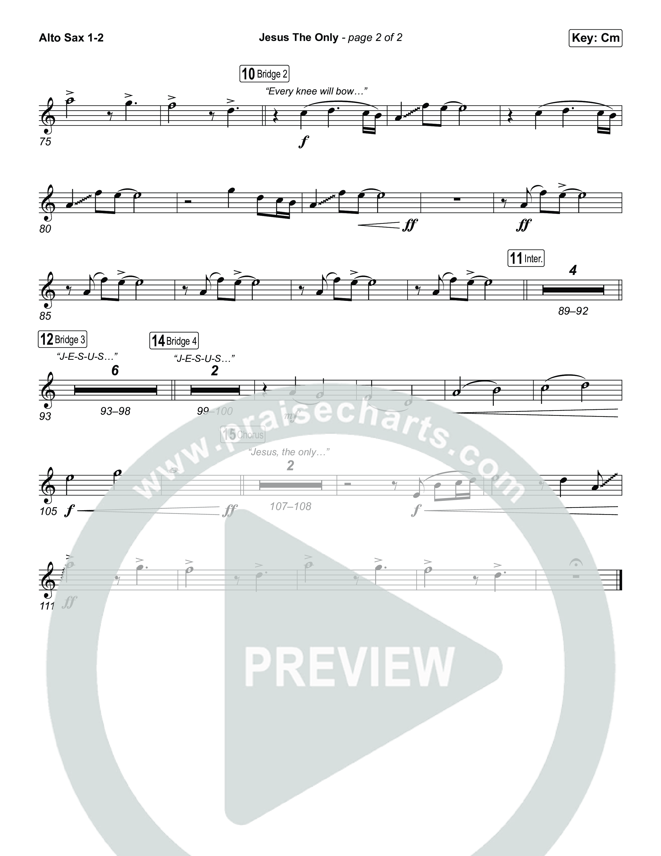 Jesus The Only Sax Pack (Tiffany Hudson / Davide Mutendji)