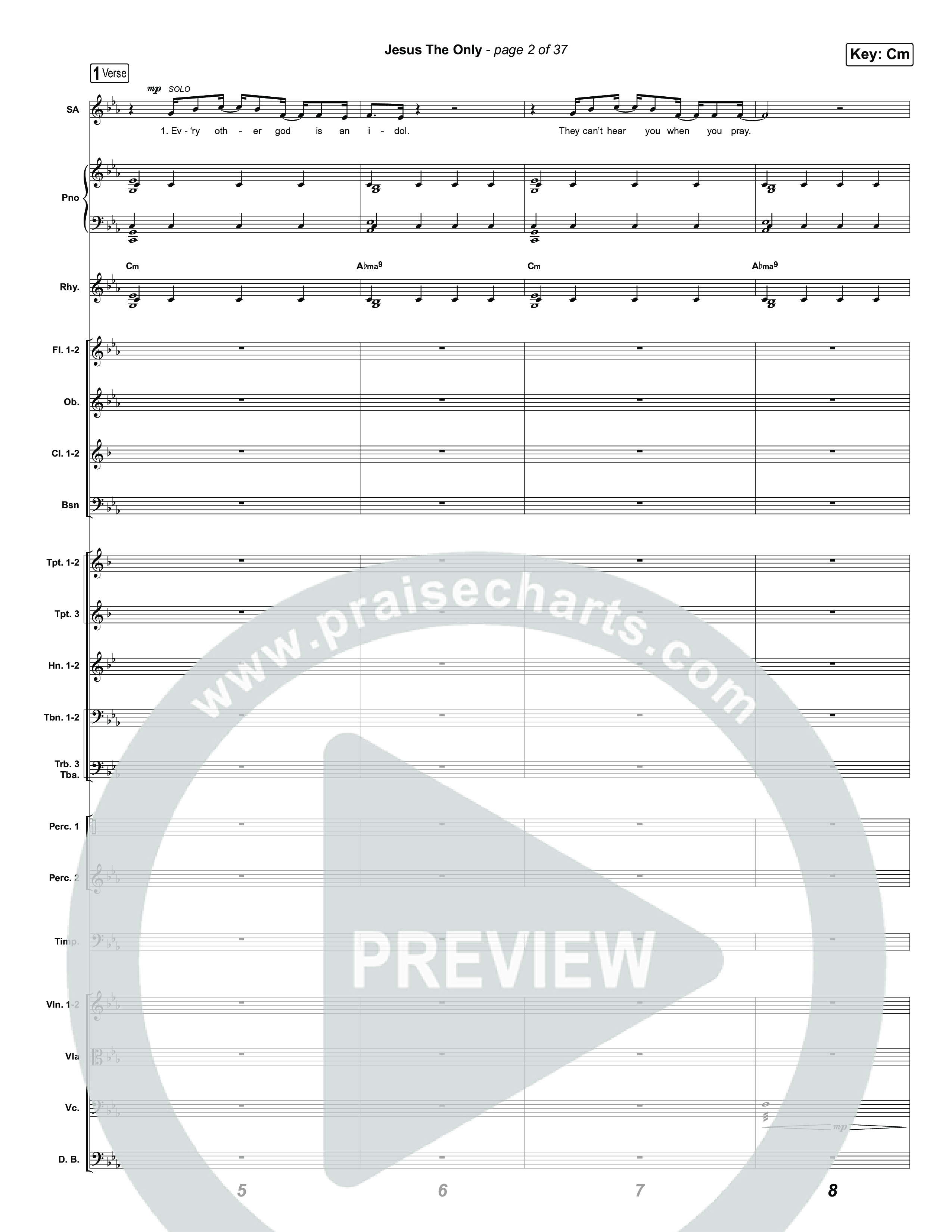 Jesus The Only Orchestration (Tiffany Hudson / Davide Mutendji)