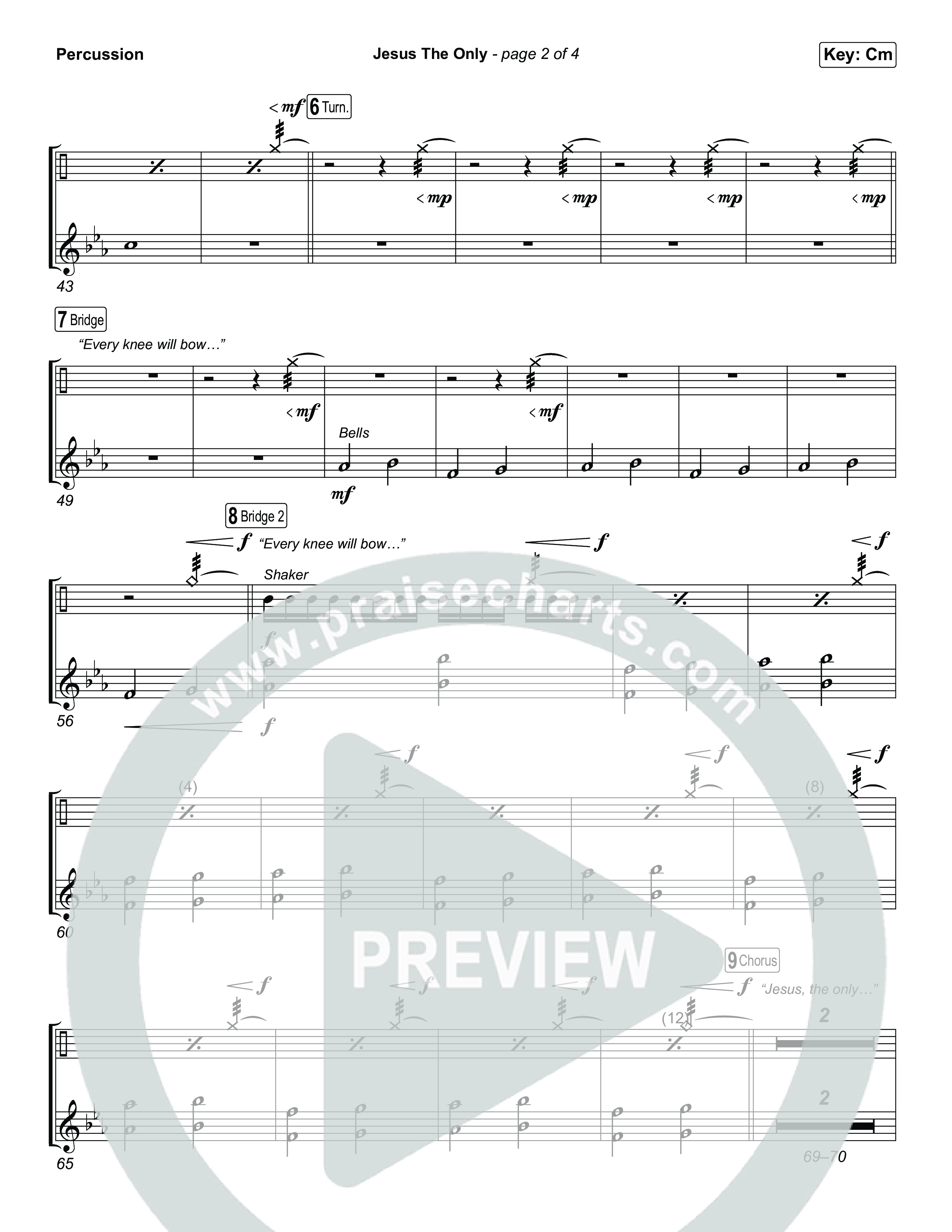 Jesus The Only Percussion (Tiffany Hudson / Davide Mutendji)