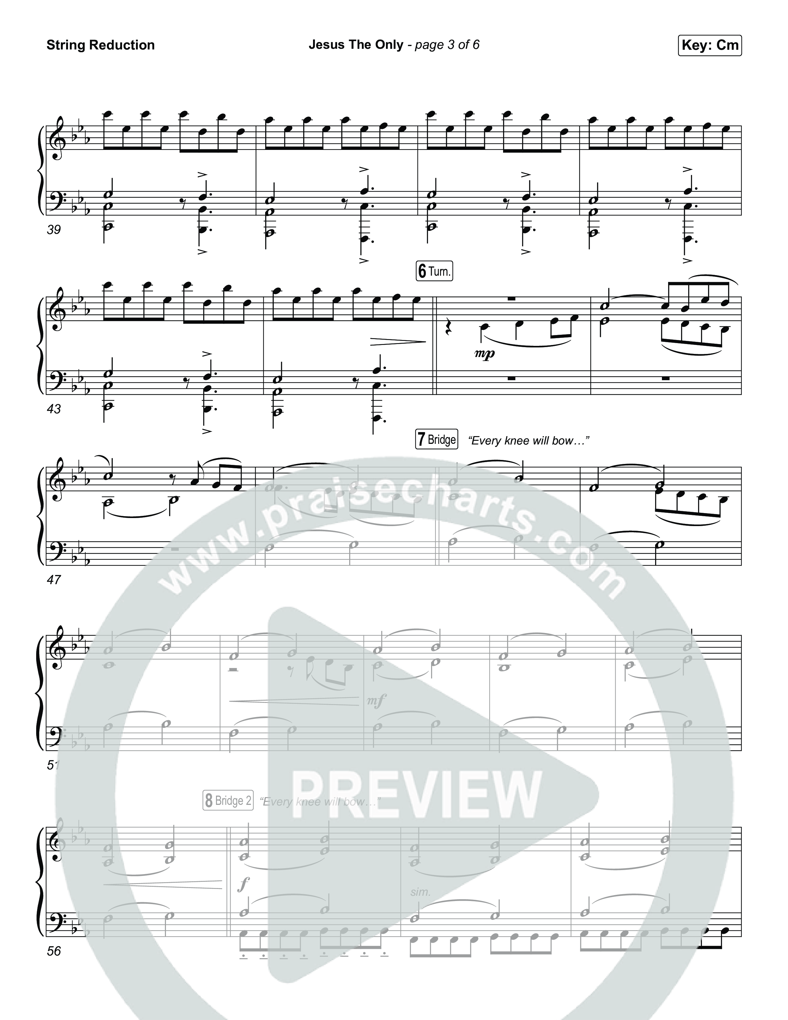 Jesus The Only String Reduction (Tiffany Hudson / Davide Mutendji)